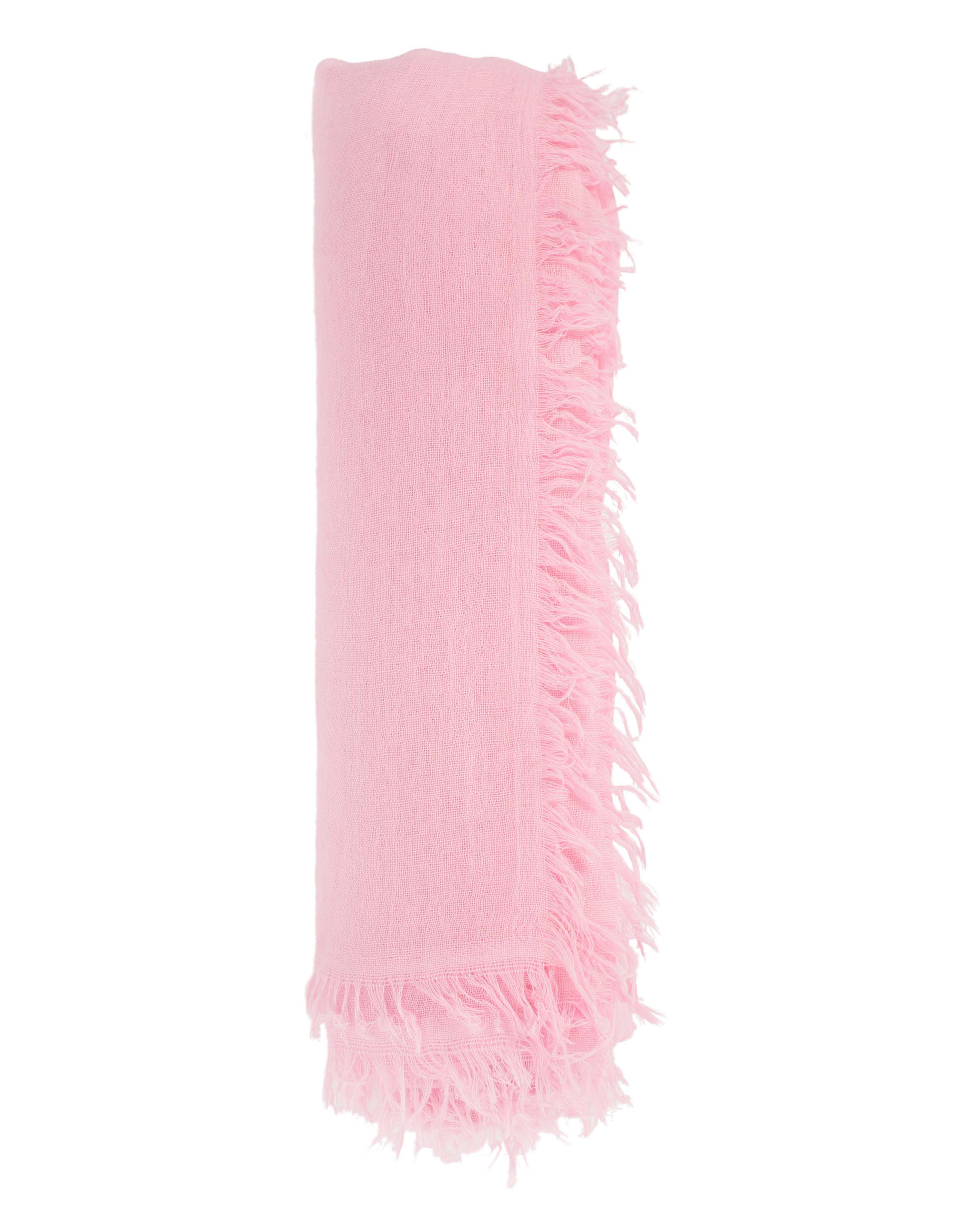Ann Demeulemeester Pink Cashmere Scarf