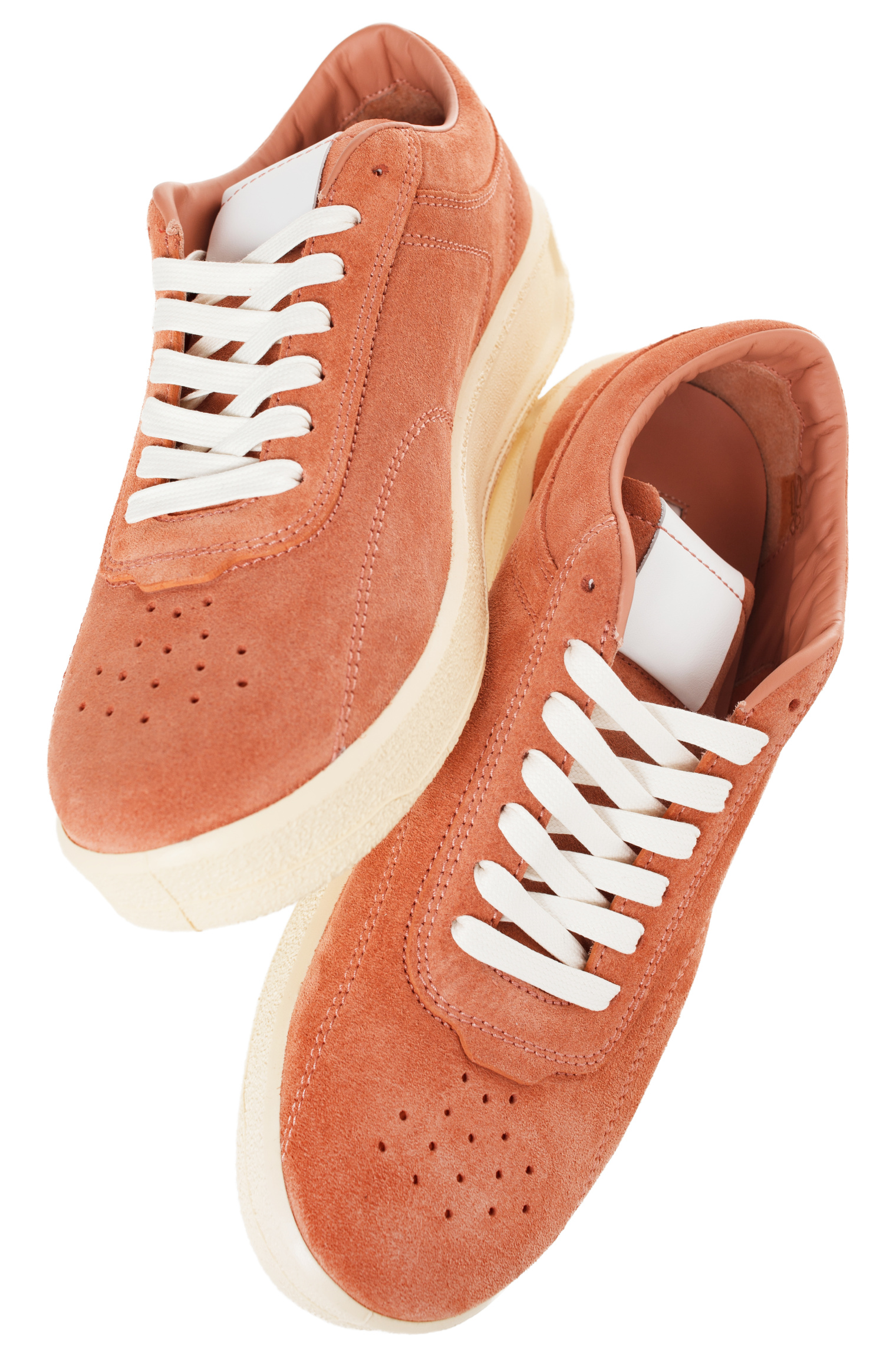 Jil Sander Leather sneakers with logo