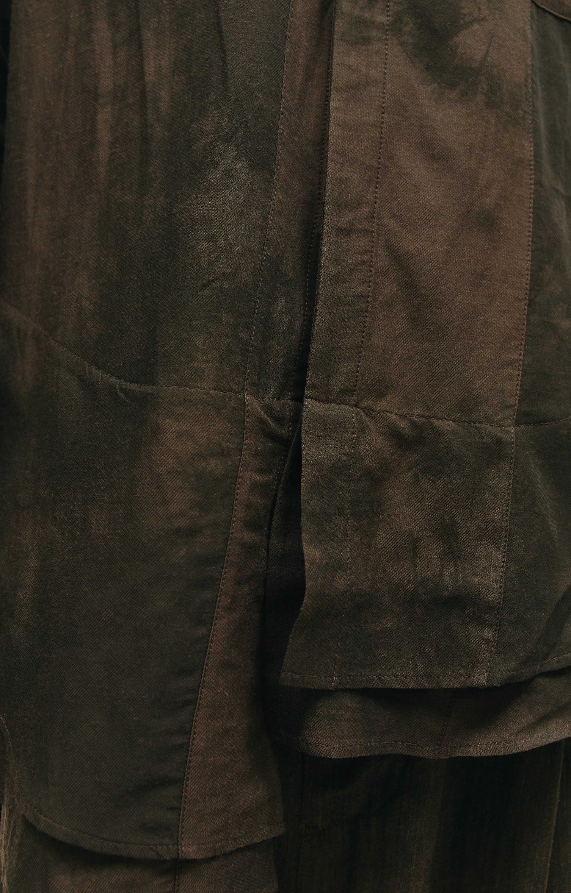 Ziggy Chen Asymmetric long-sleeve shirt