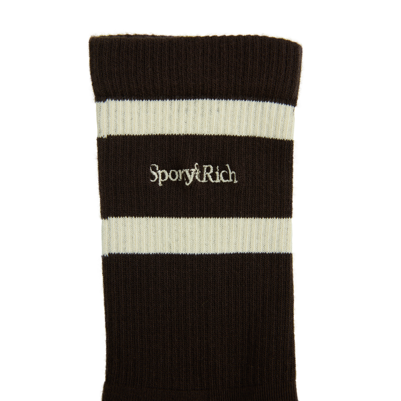 SPORTY & RICH Embroidered logo socks