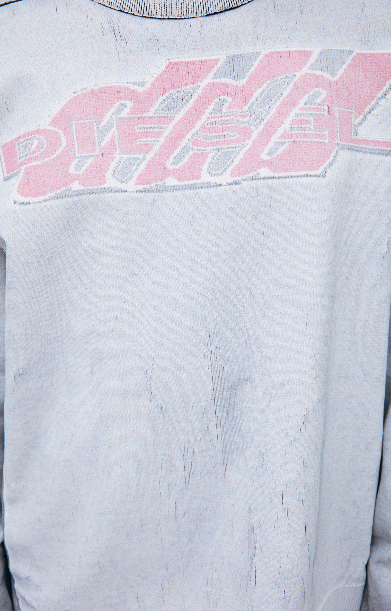 Diesel Paint effect sweatshirt