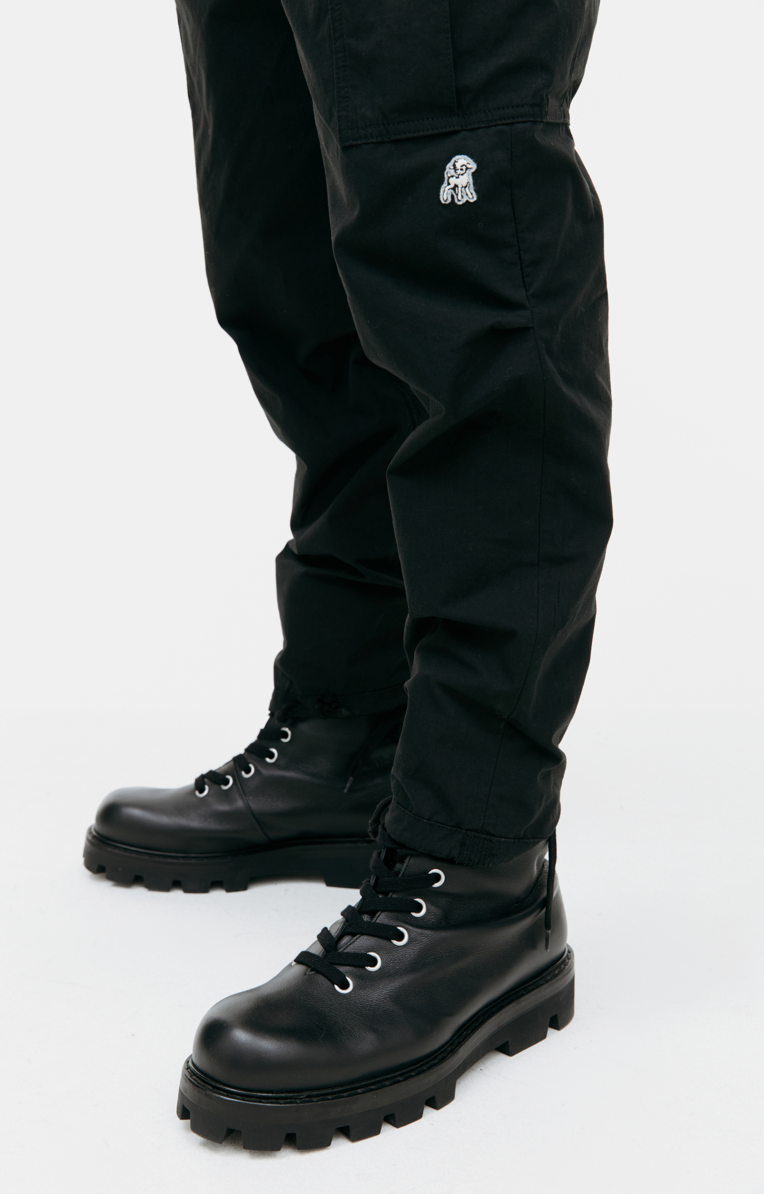 Undercover Black cargo trousers