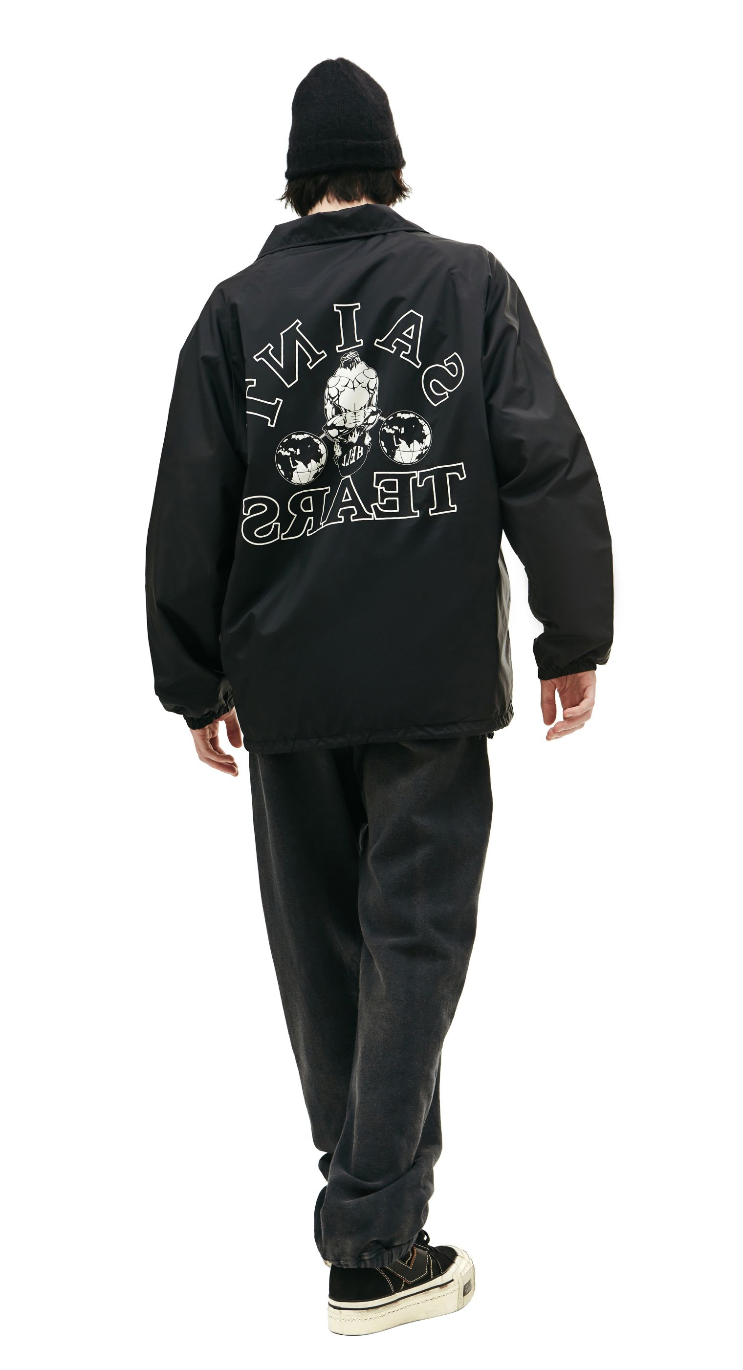 Saint Michael Нейлоновая куртка Saint Michael x Denim Tears с принтом