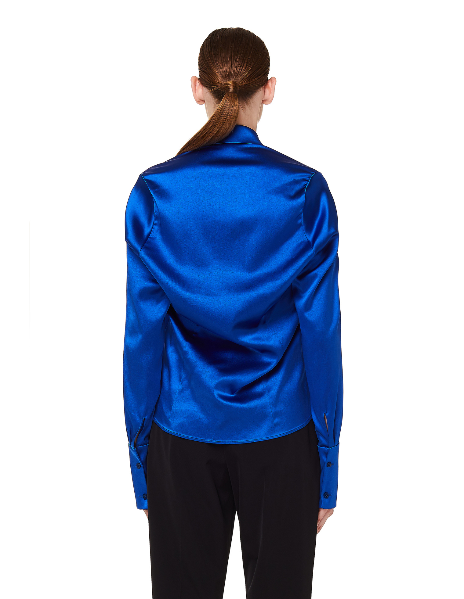 Balenciaga Блузка Tilted с драпировкой на спине