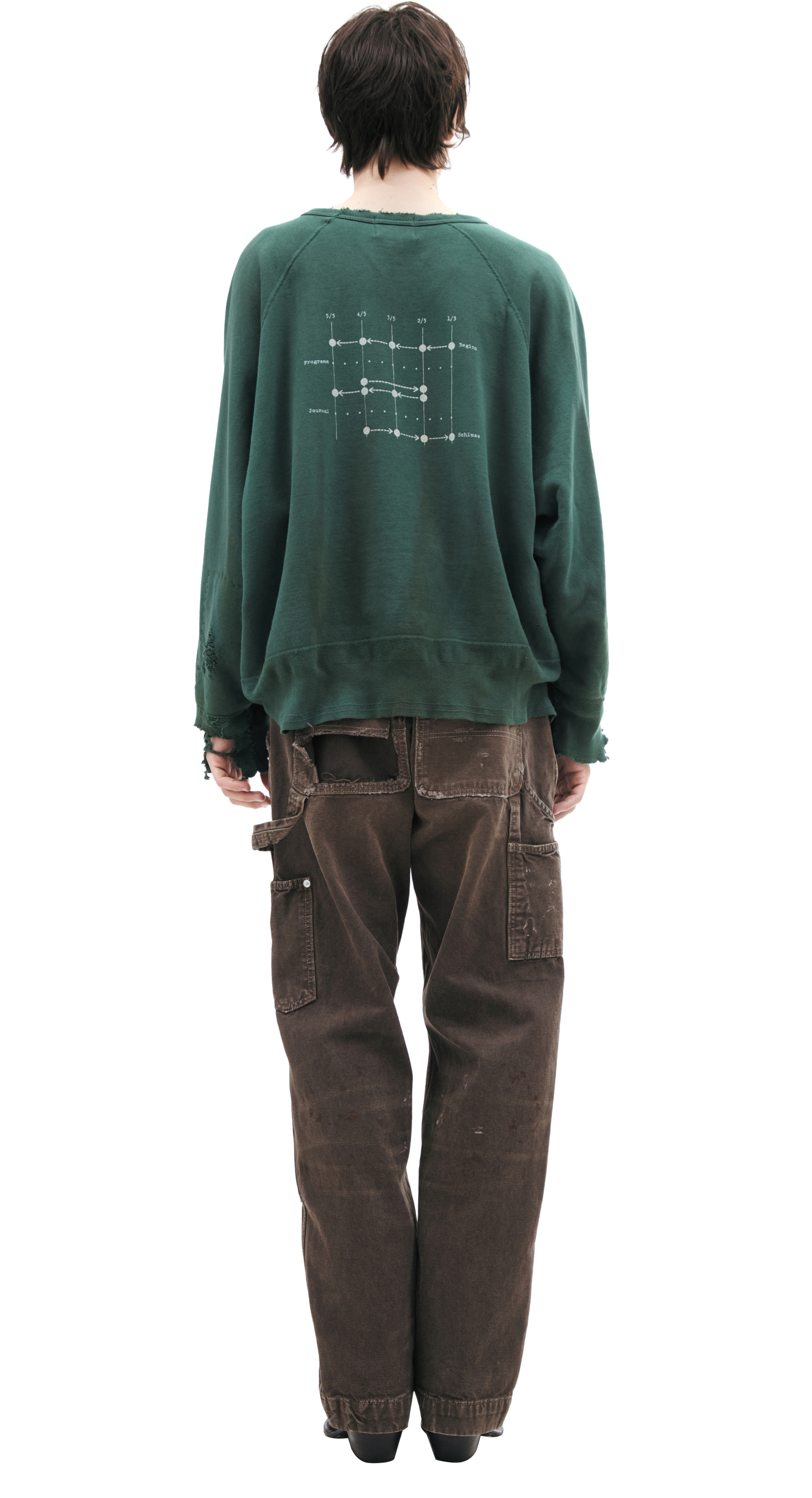 Enfants Riches Déprimés Sweatshirt with frayed edges