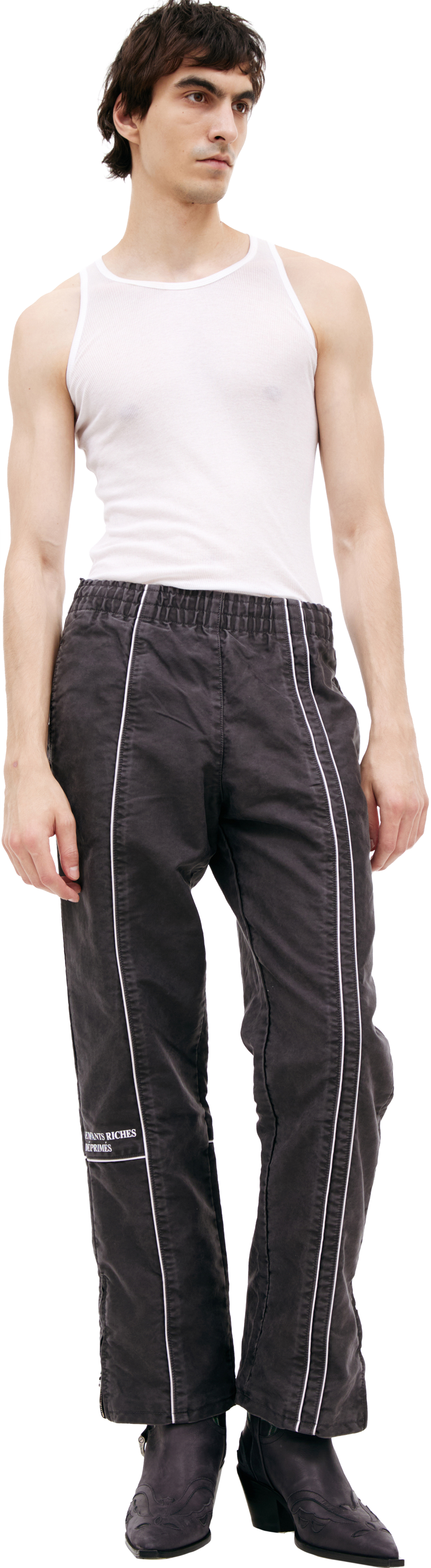 Enfants Riches Déprimés Trousers with embroidered logo