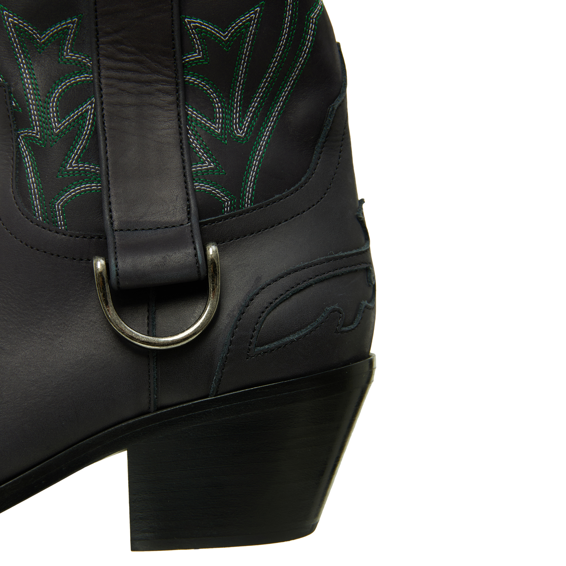 Enfants Riches Déprimés Embroidered leather boots