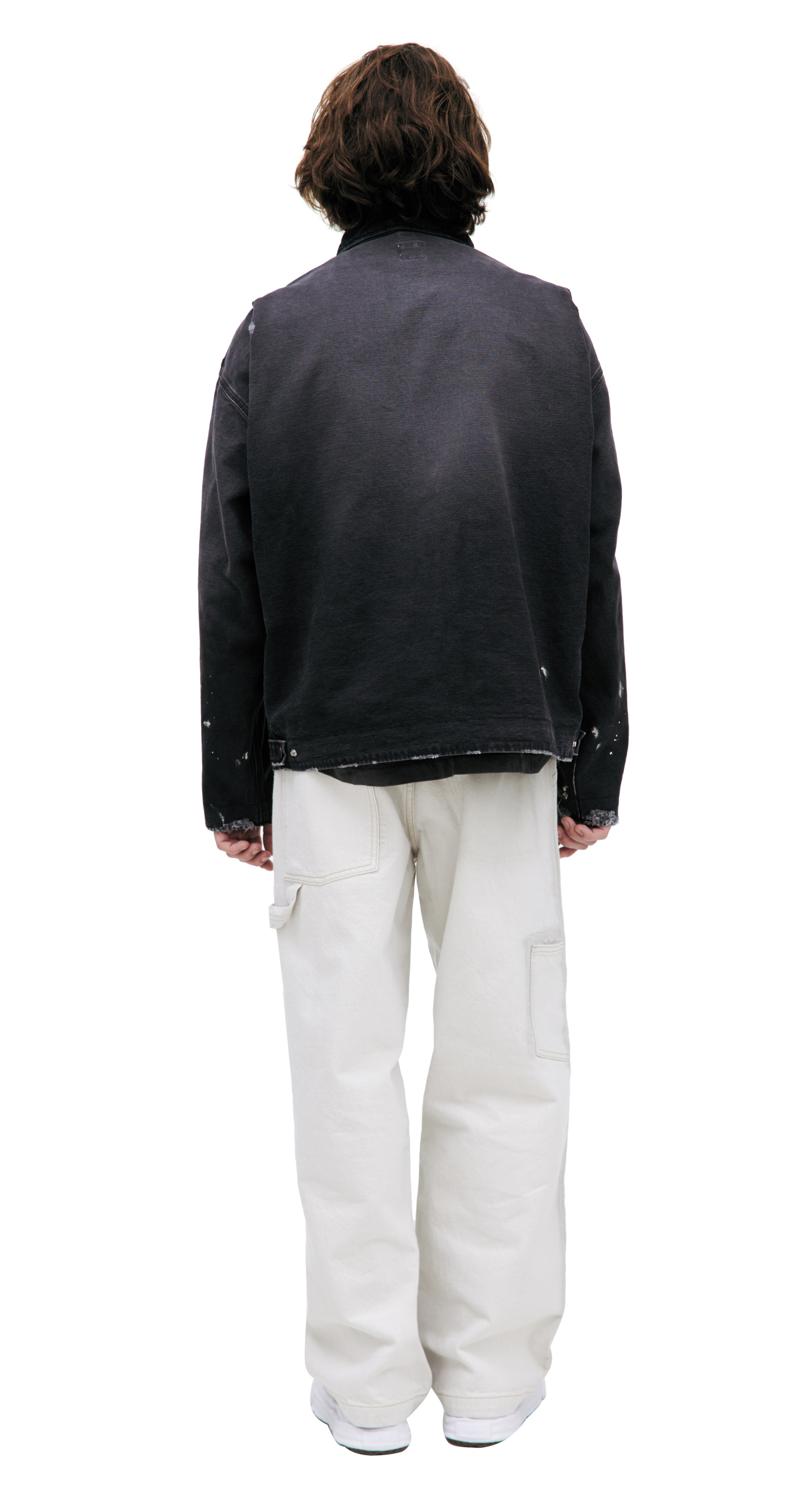 Saint Mxxxxxx Dark grey jacket with logo