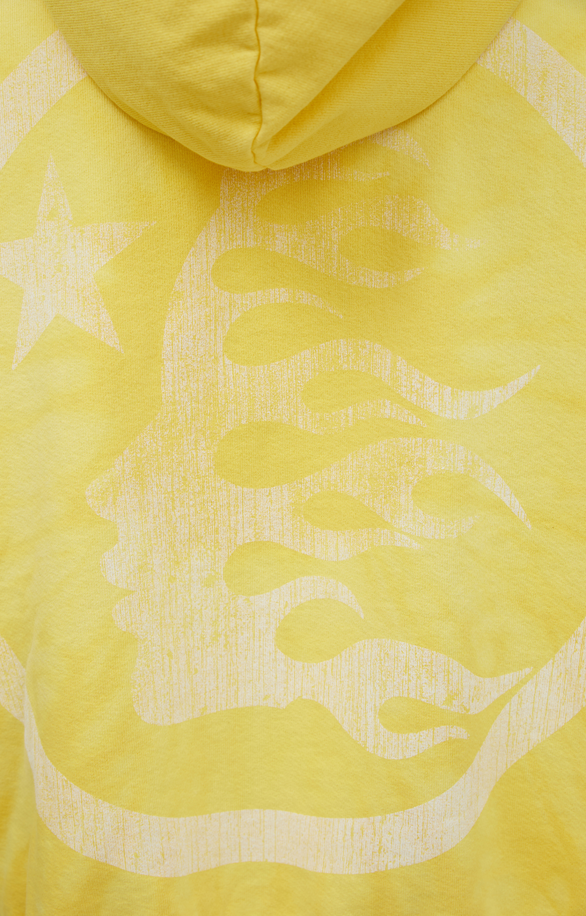 Hellstar Yellow print hoodie