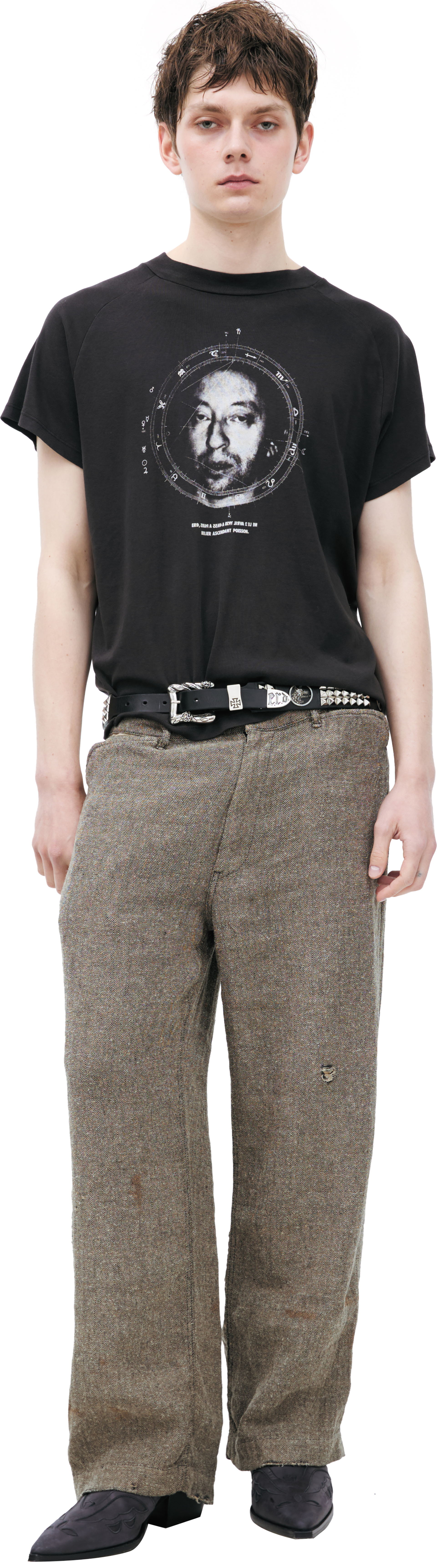 Enfants Riches Déprimés Linen & Silk Trousers