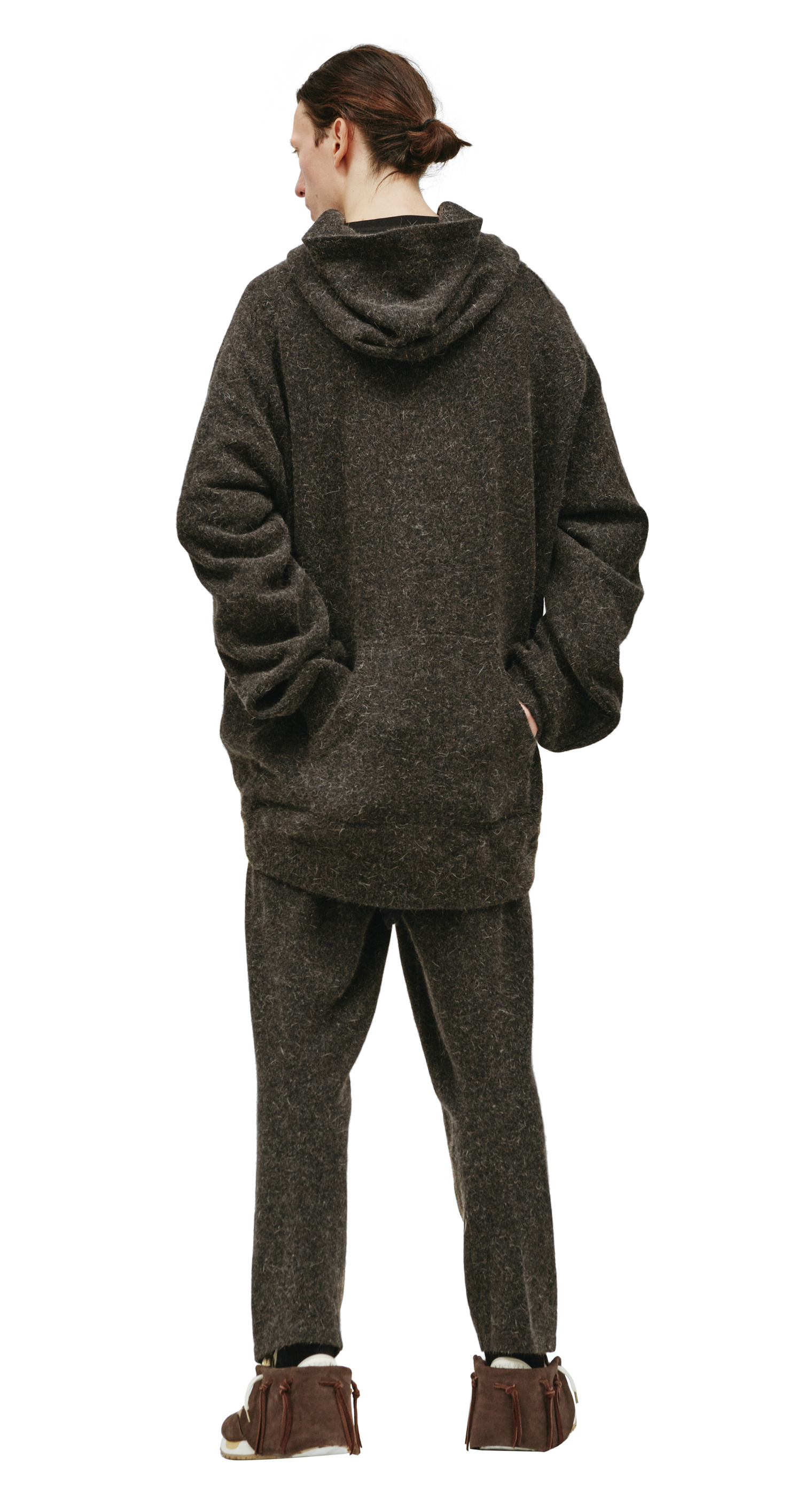 Doublet Wool knit hoodie