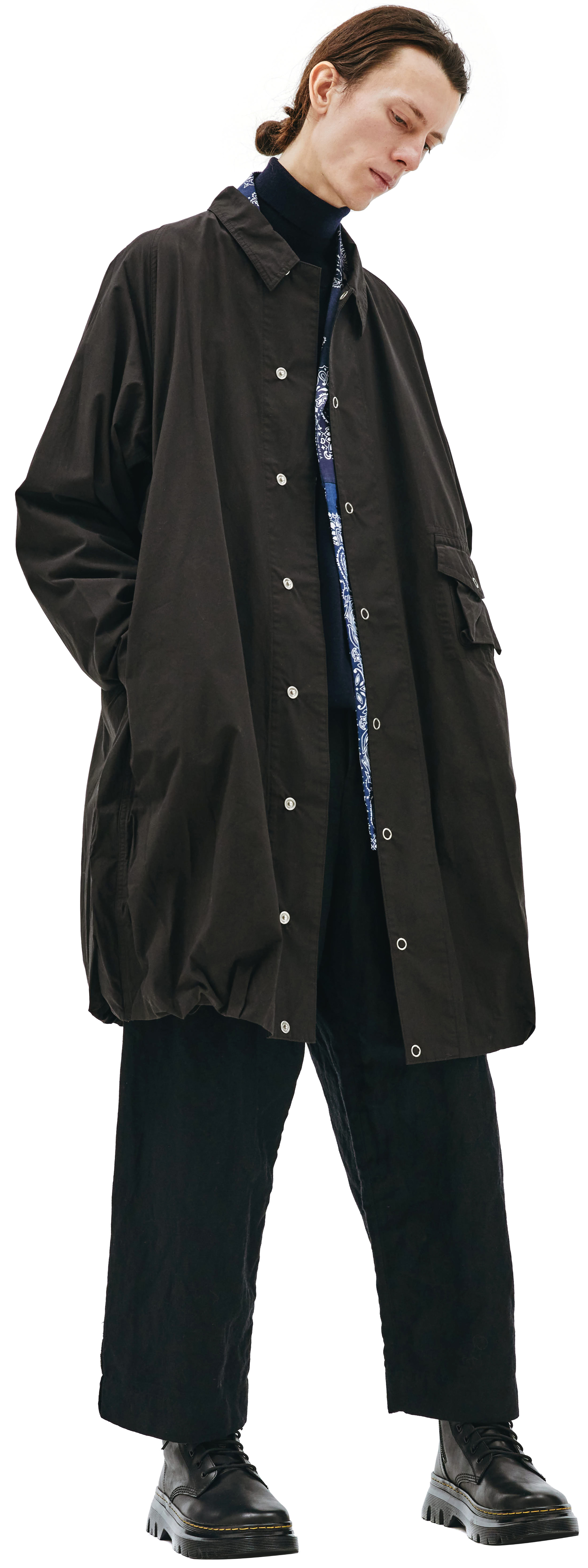 visvim Four Winds Black Coat