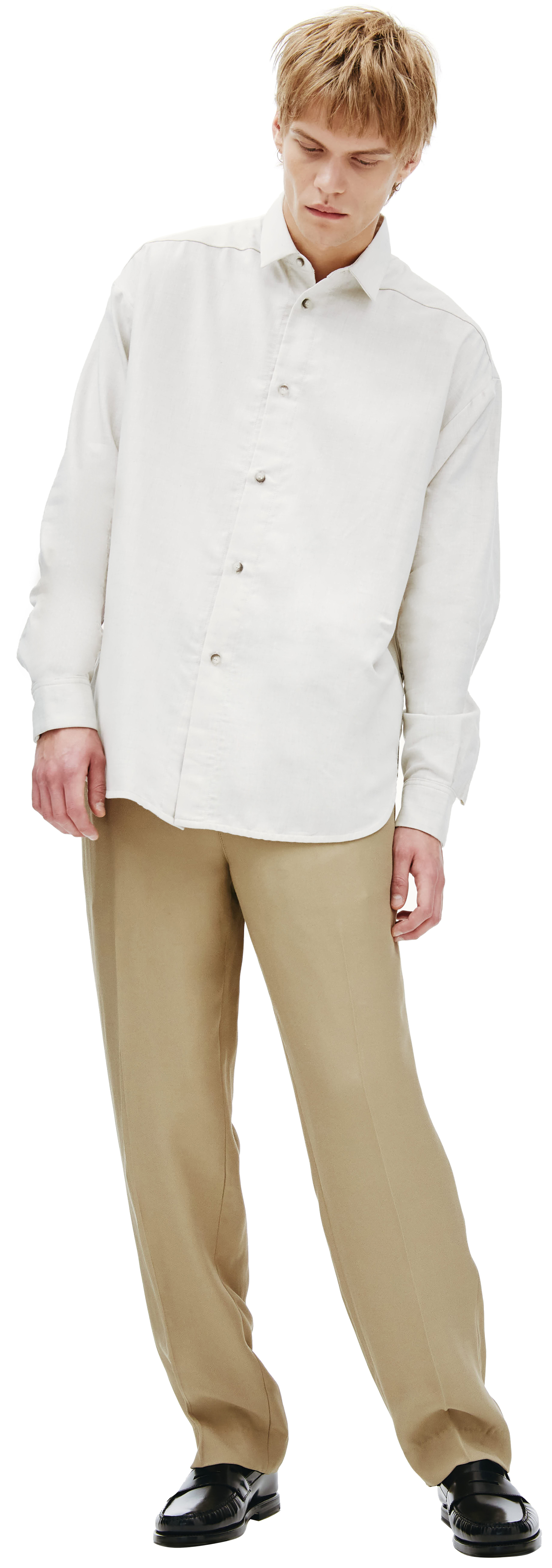 Fear of God Beige Cotton Shirt