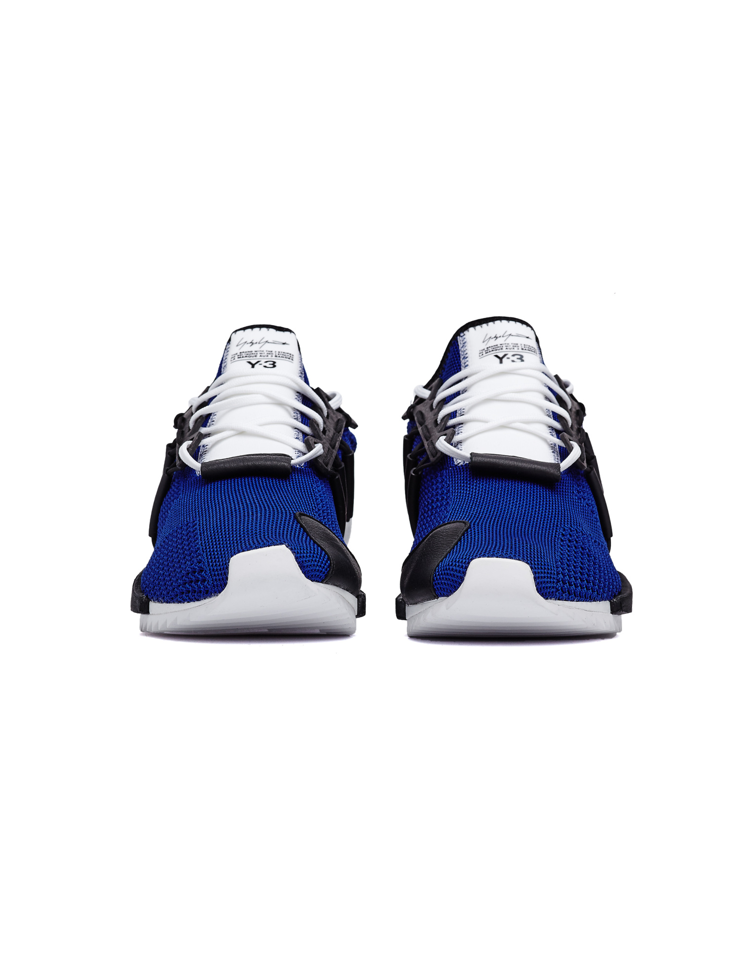 Y-3 Кроссовки из сетки и кожи Harigane