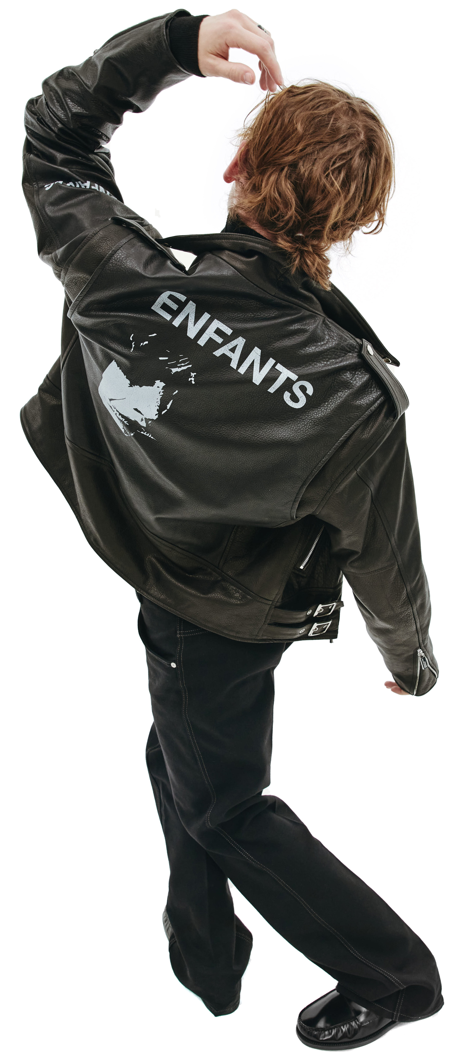 Enfants Riches Deprimes Shooting gallery leather jacket
