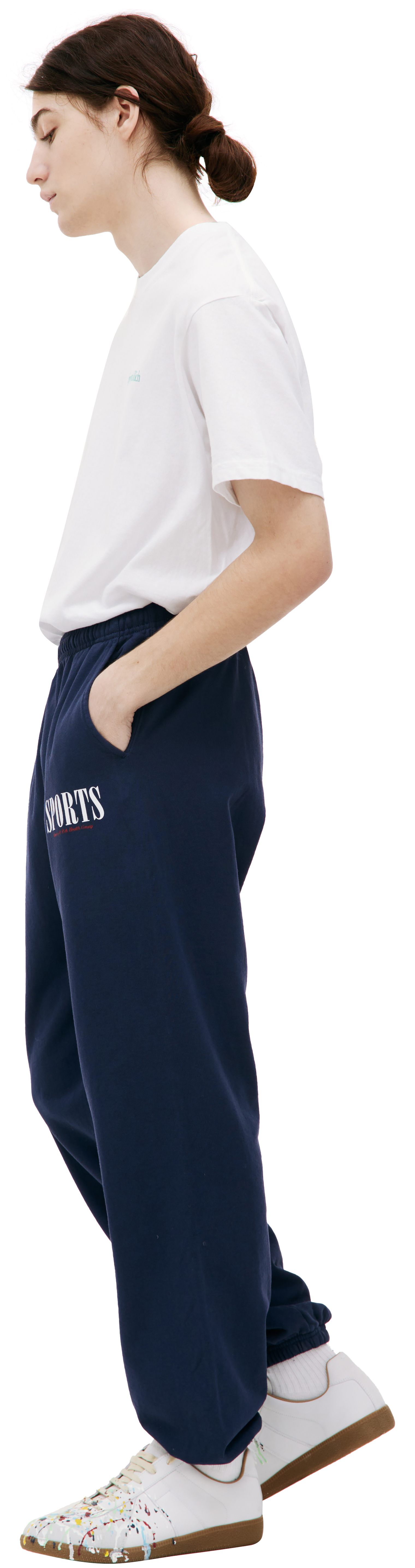 SPORTY & RICH \'Health Club\' printed sweatpants