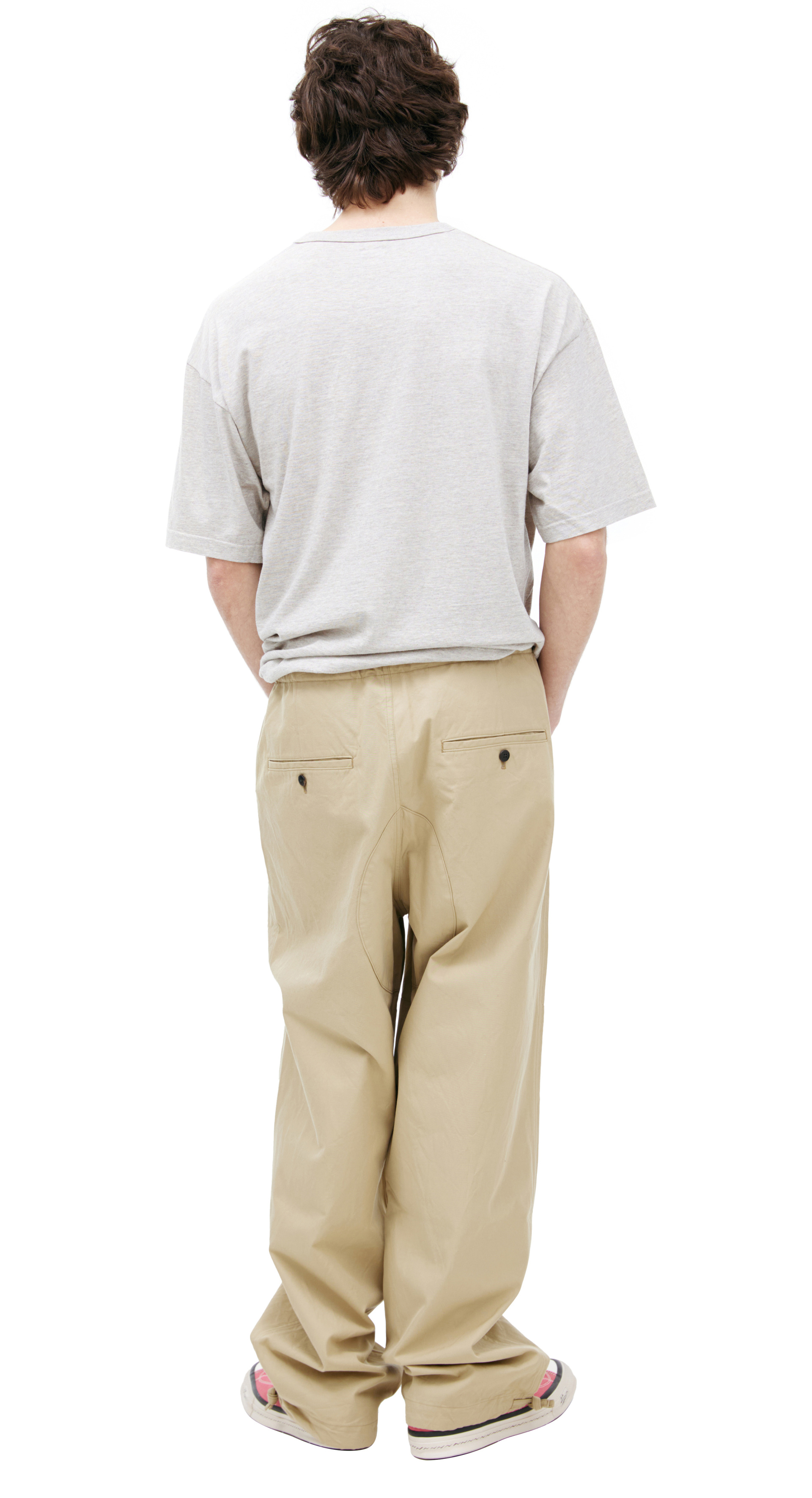 visvim Wide cotton trousers