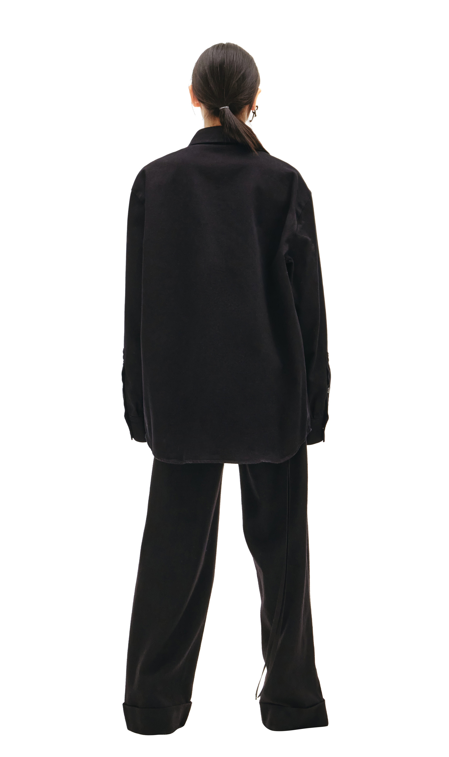 Raf Simons Raf Simons X Smiley Denim Shirt With Leather Patch