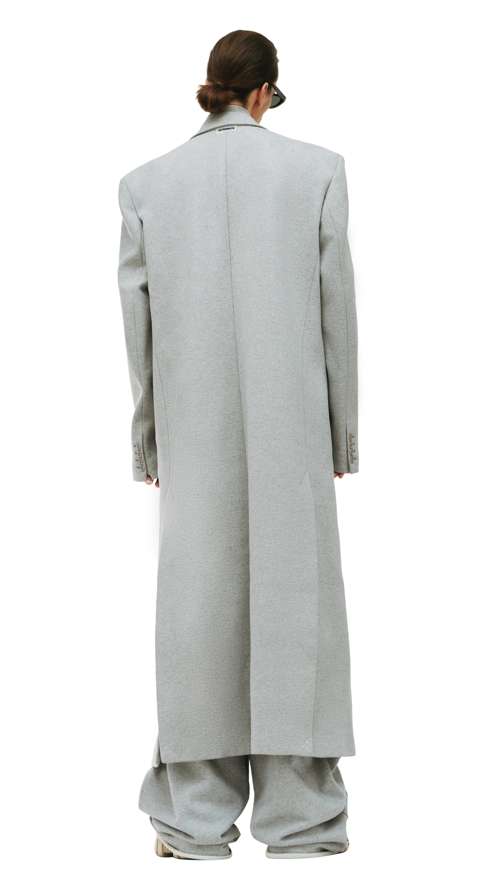 VETEMENTS Длинное оверсайз пальто