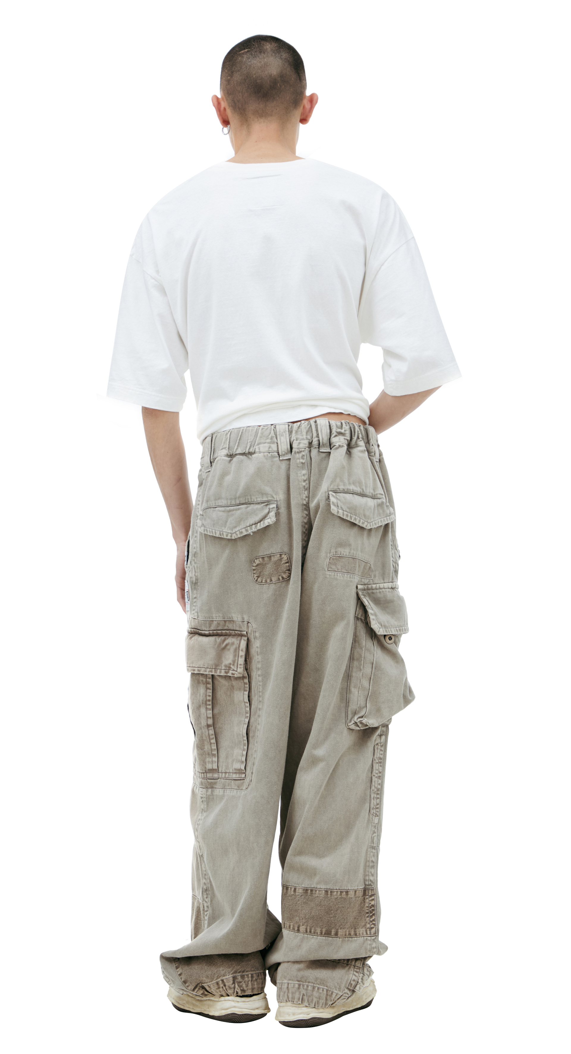 Maison Mihara Yasuhiro Cargo jeans with patch pockets