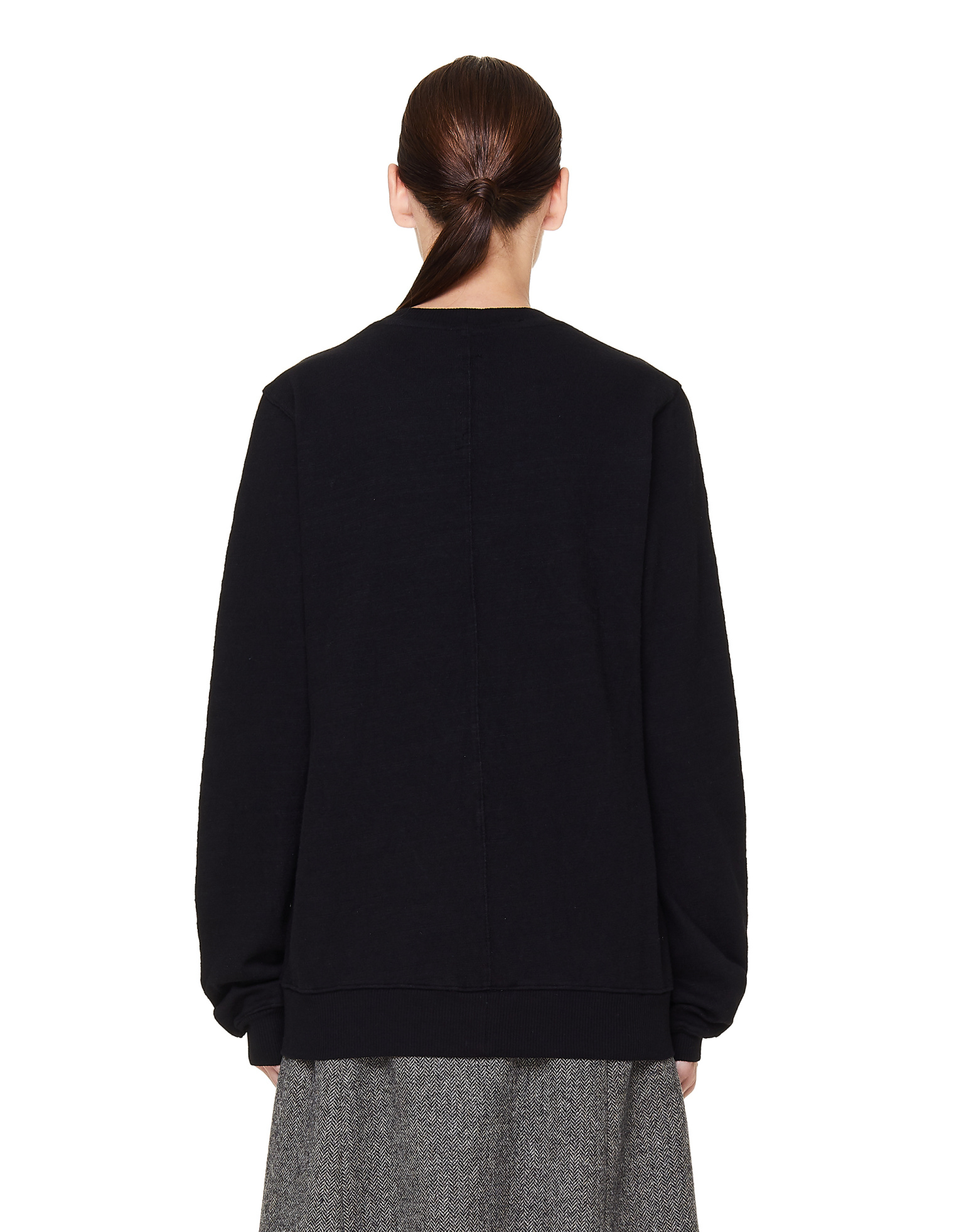 DRKSHDW by Rick Owens Хлопковый свитшот oversize