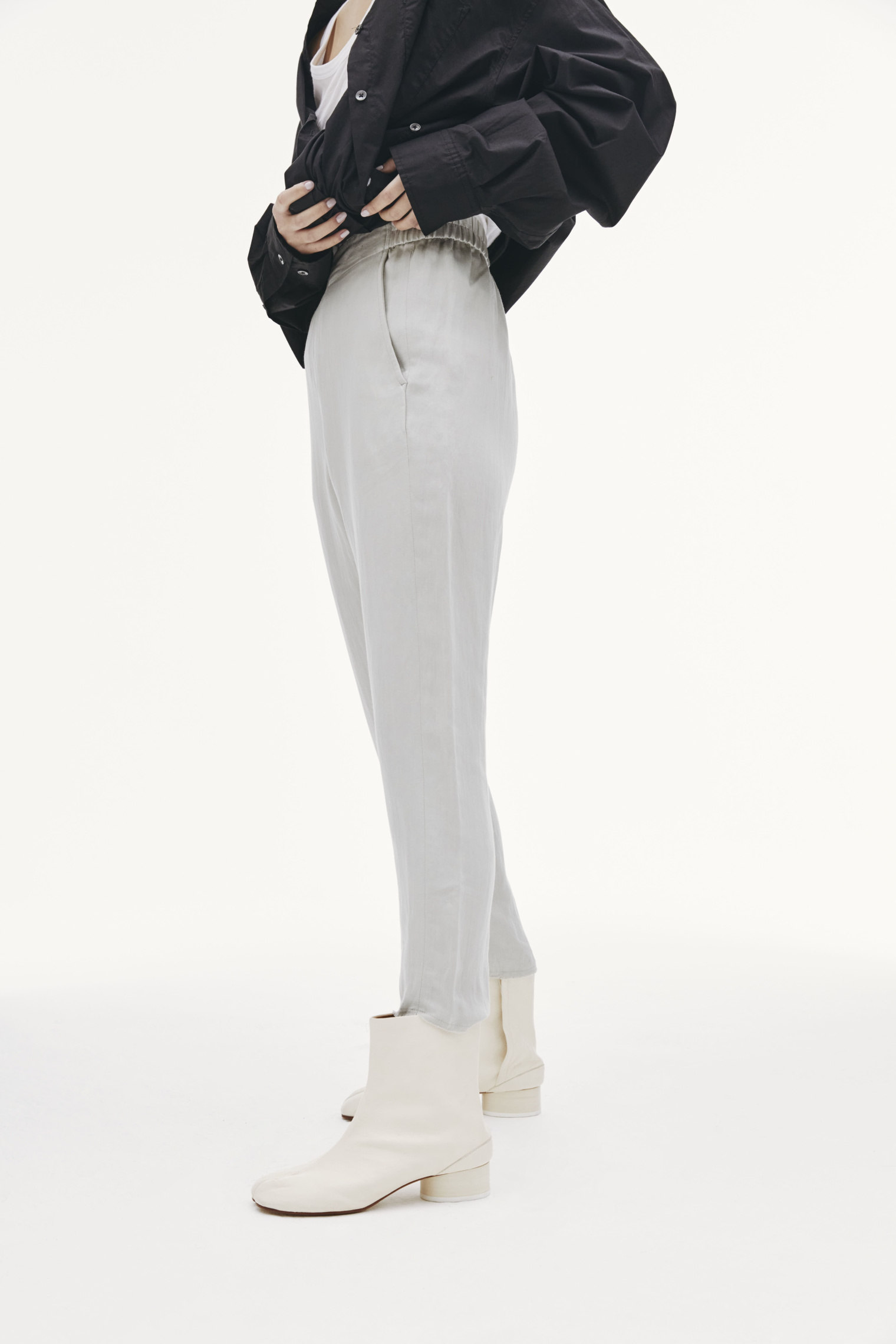 Ann Demeulemeester Grey Trousers