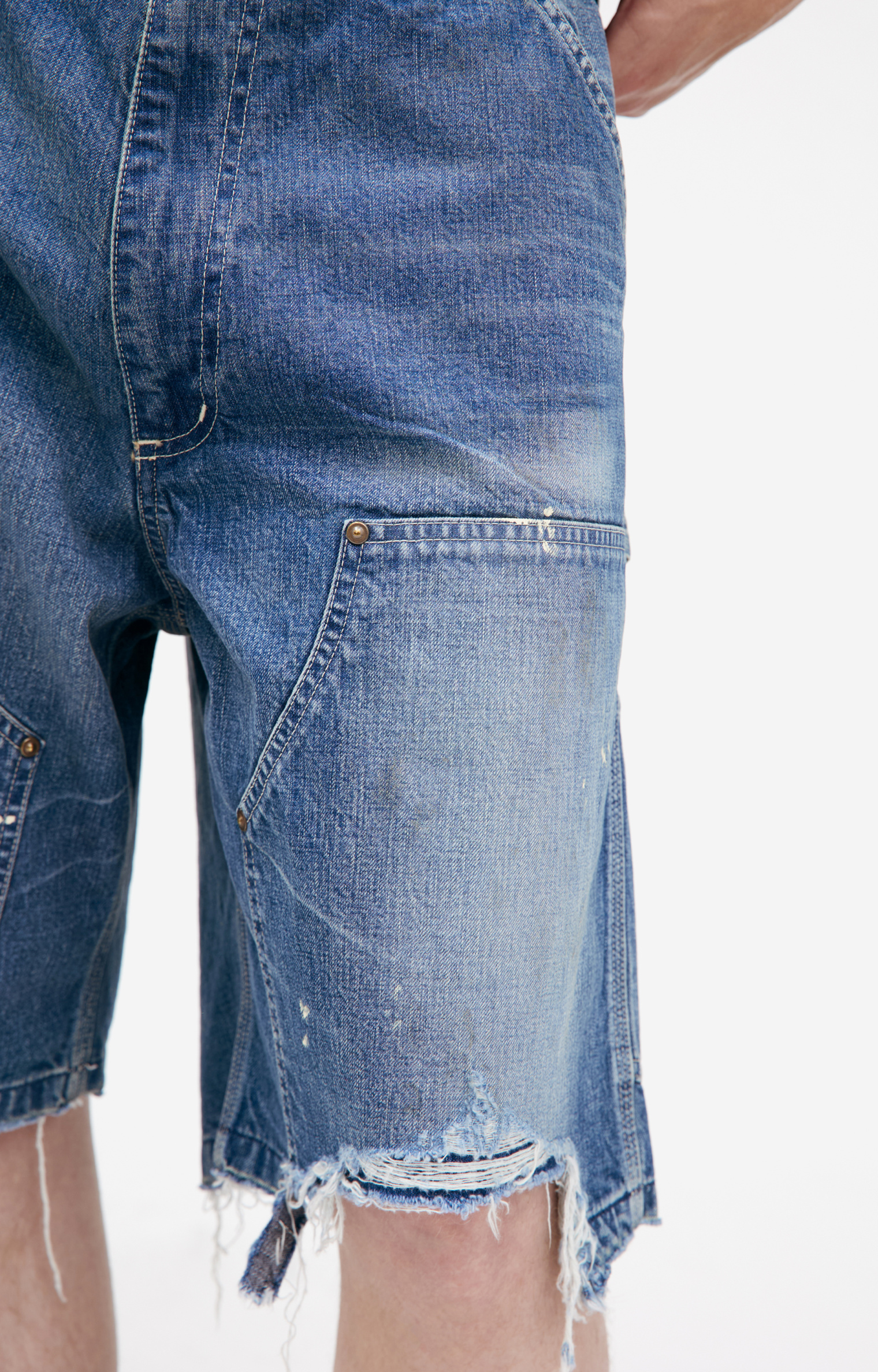 Saint Mxxxxxx Shorts with patch pockets