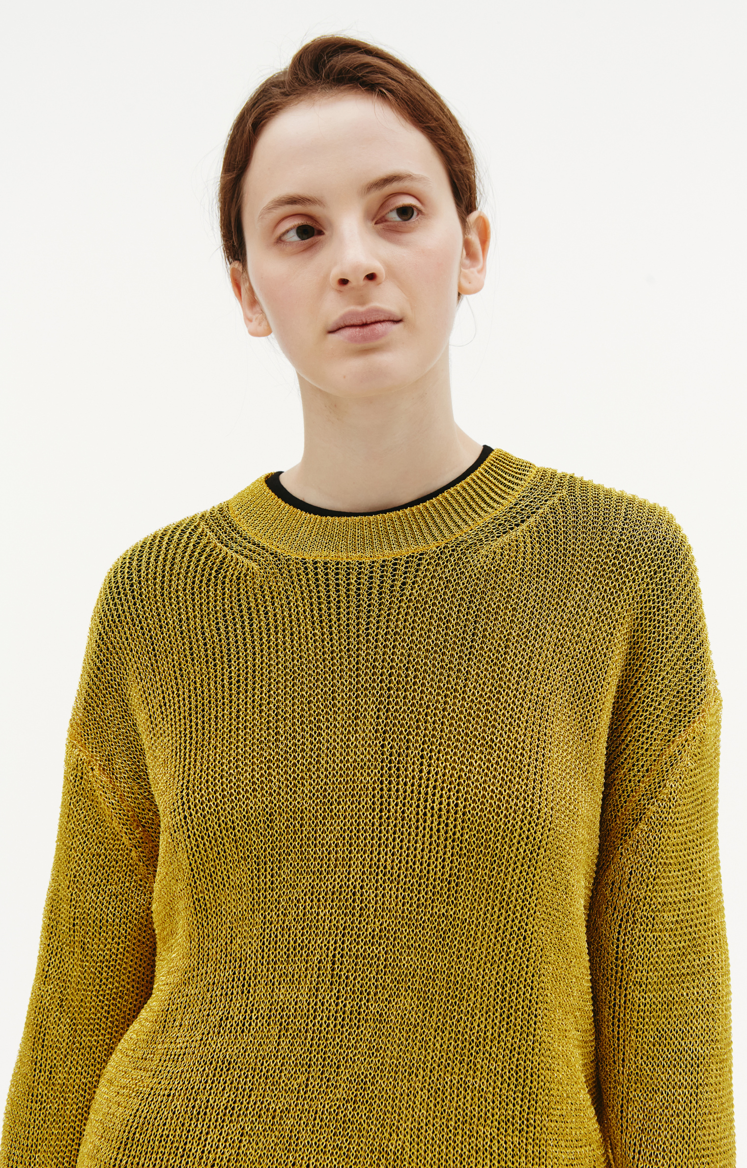 Junya Watanabe Gold Knit sweater