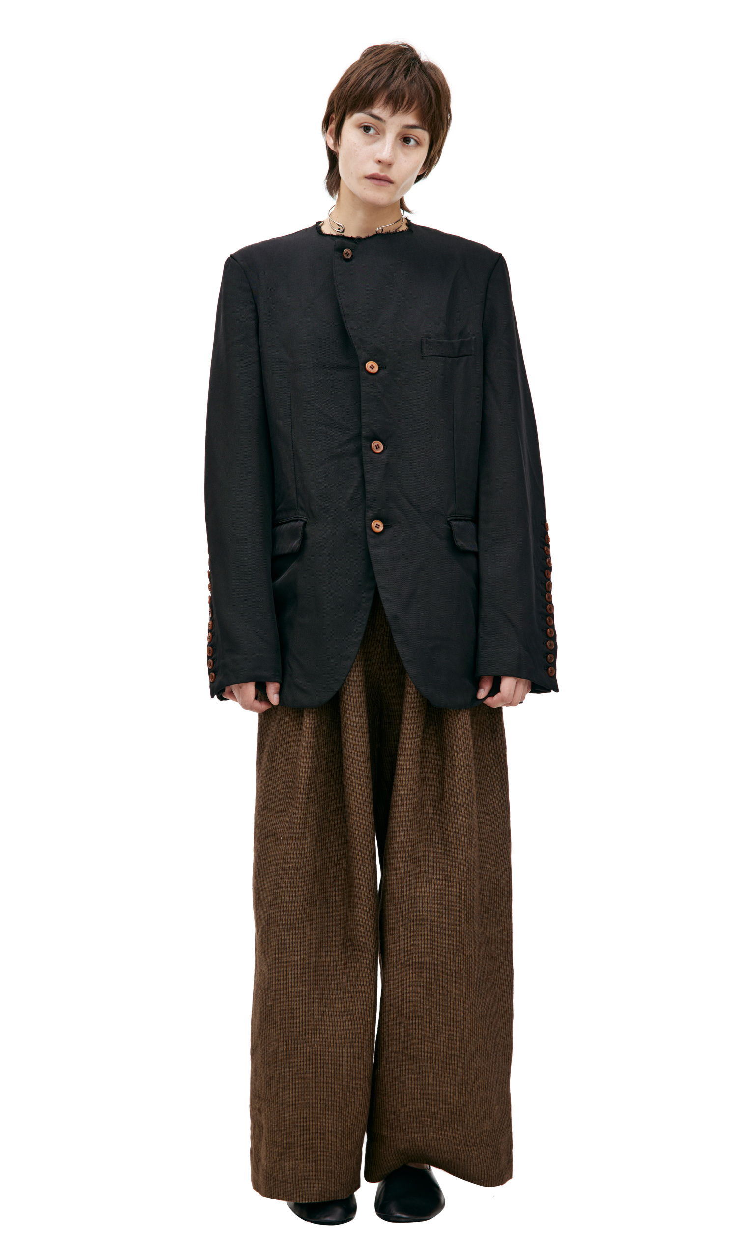 Comme des Garcons Blazer with buttons on the sleeves