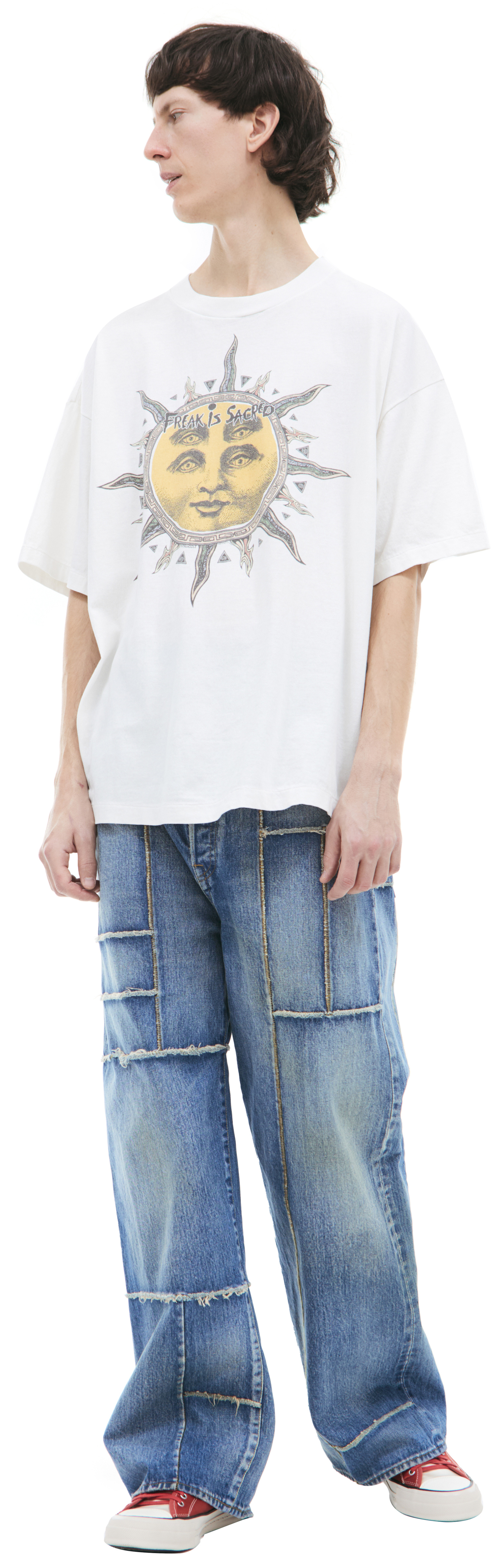 Saint Mxxxxxx White print T-shirt