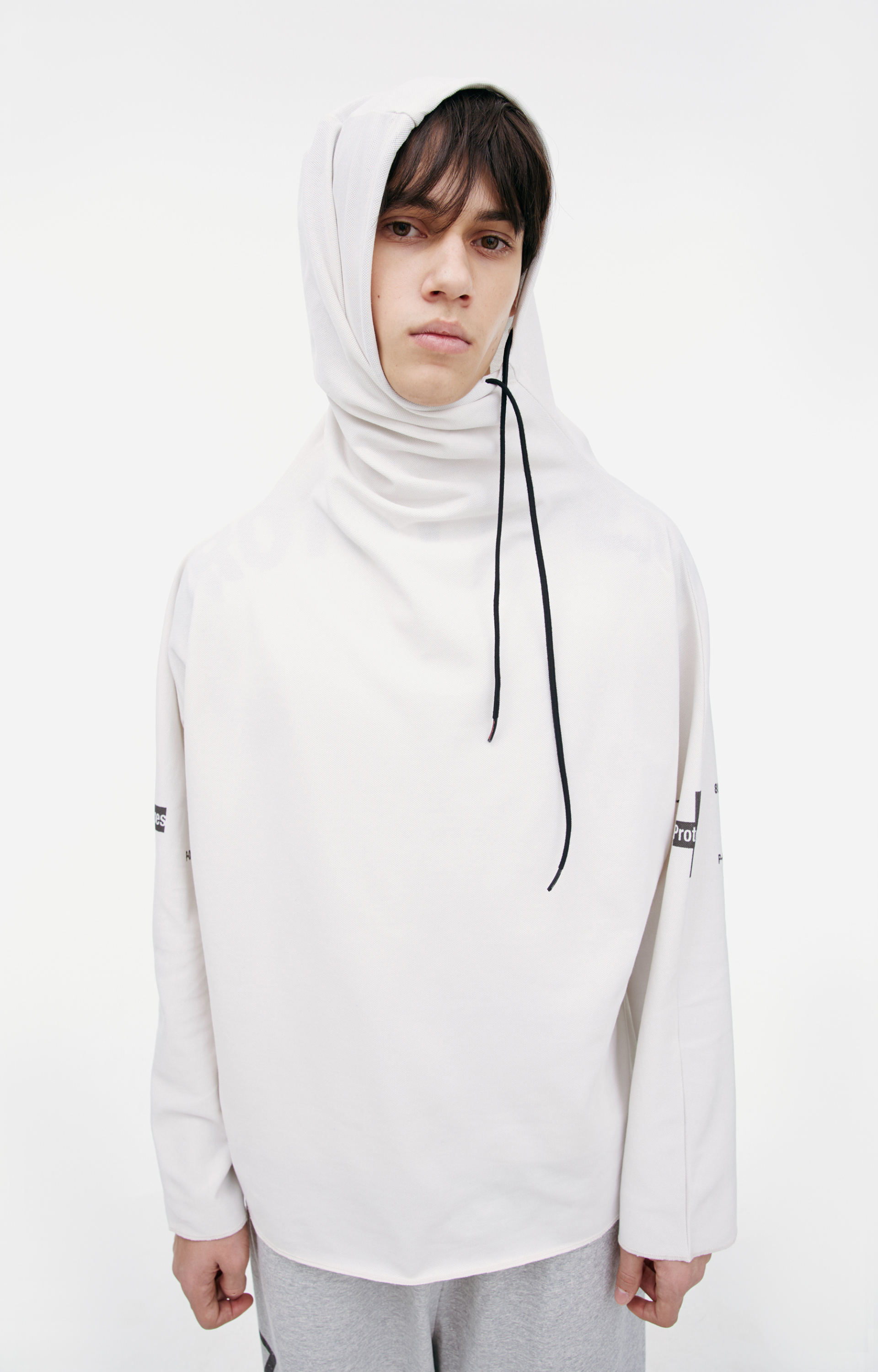 PROTOTYPES Embroidered Logo Hoodie