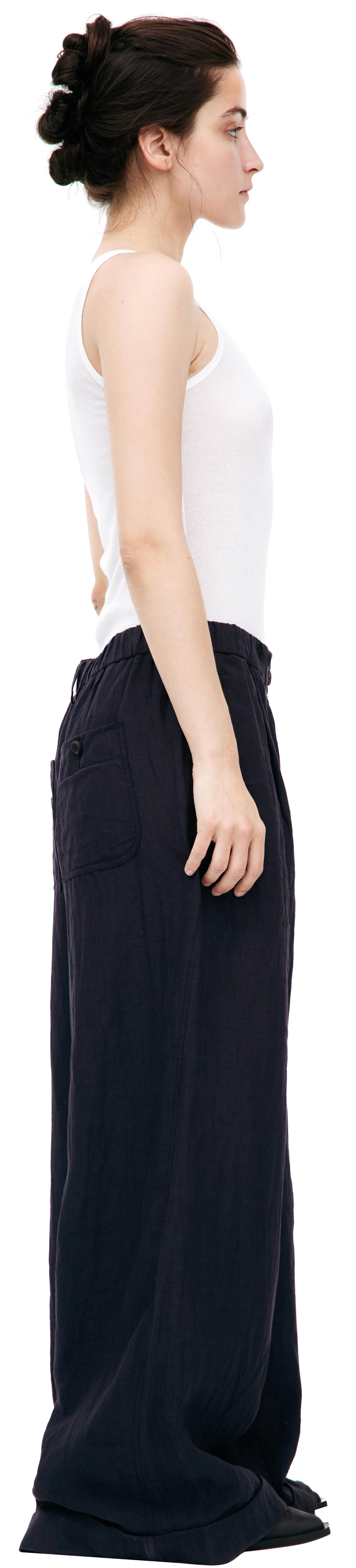 Ziggy Chen Wide linen trousers