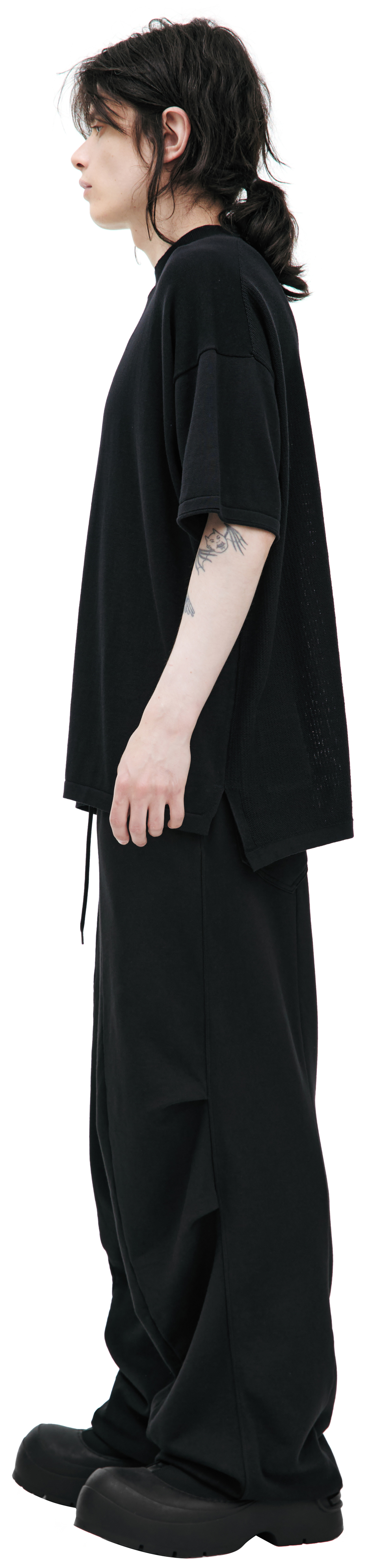The Viridi-Anne Combined knitted t-shirt
