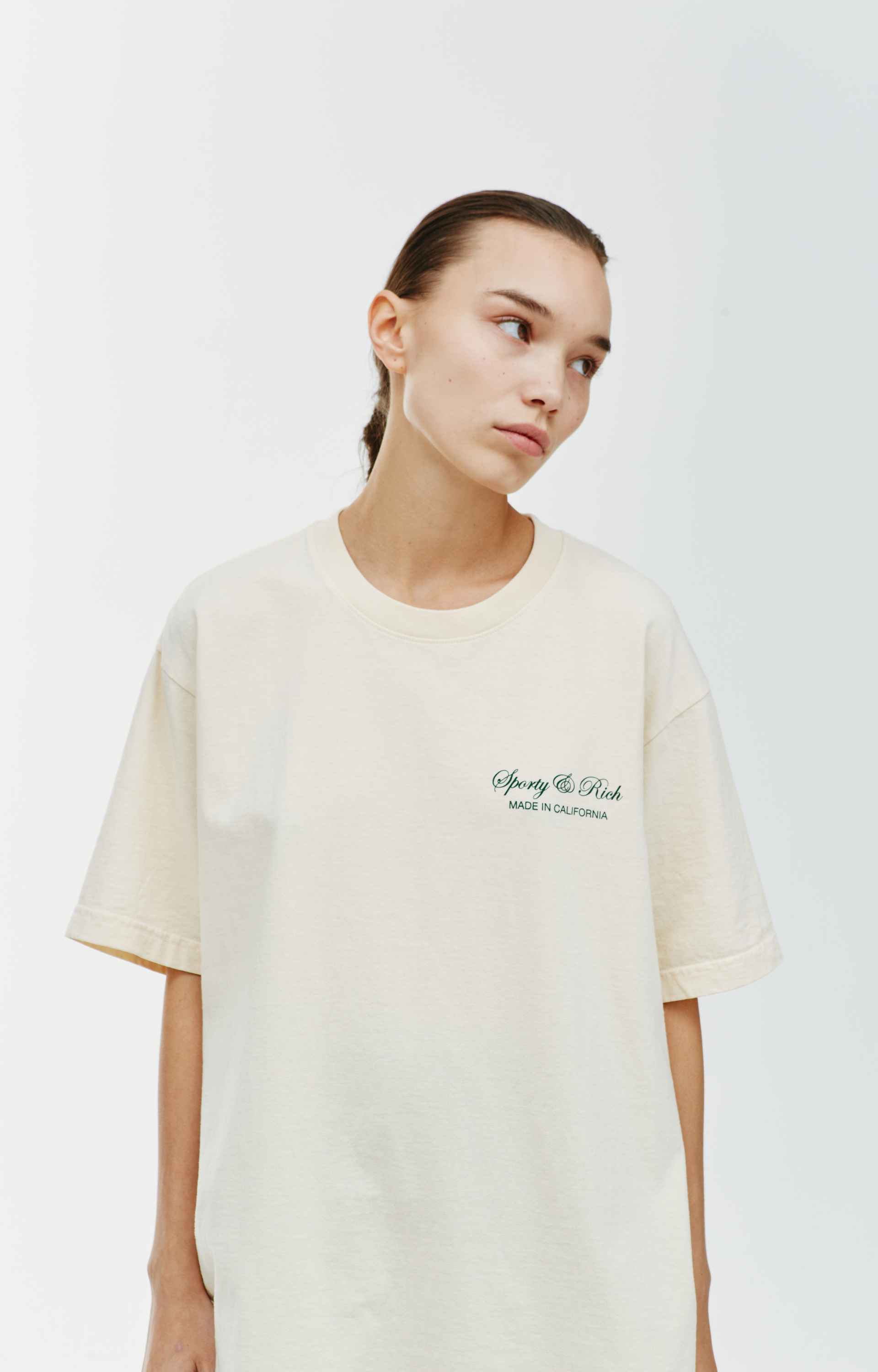 SPORTY & RICH Script t-shirt