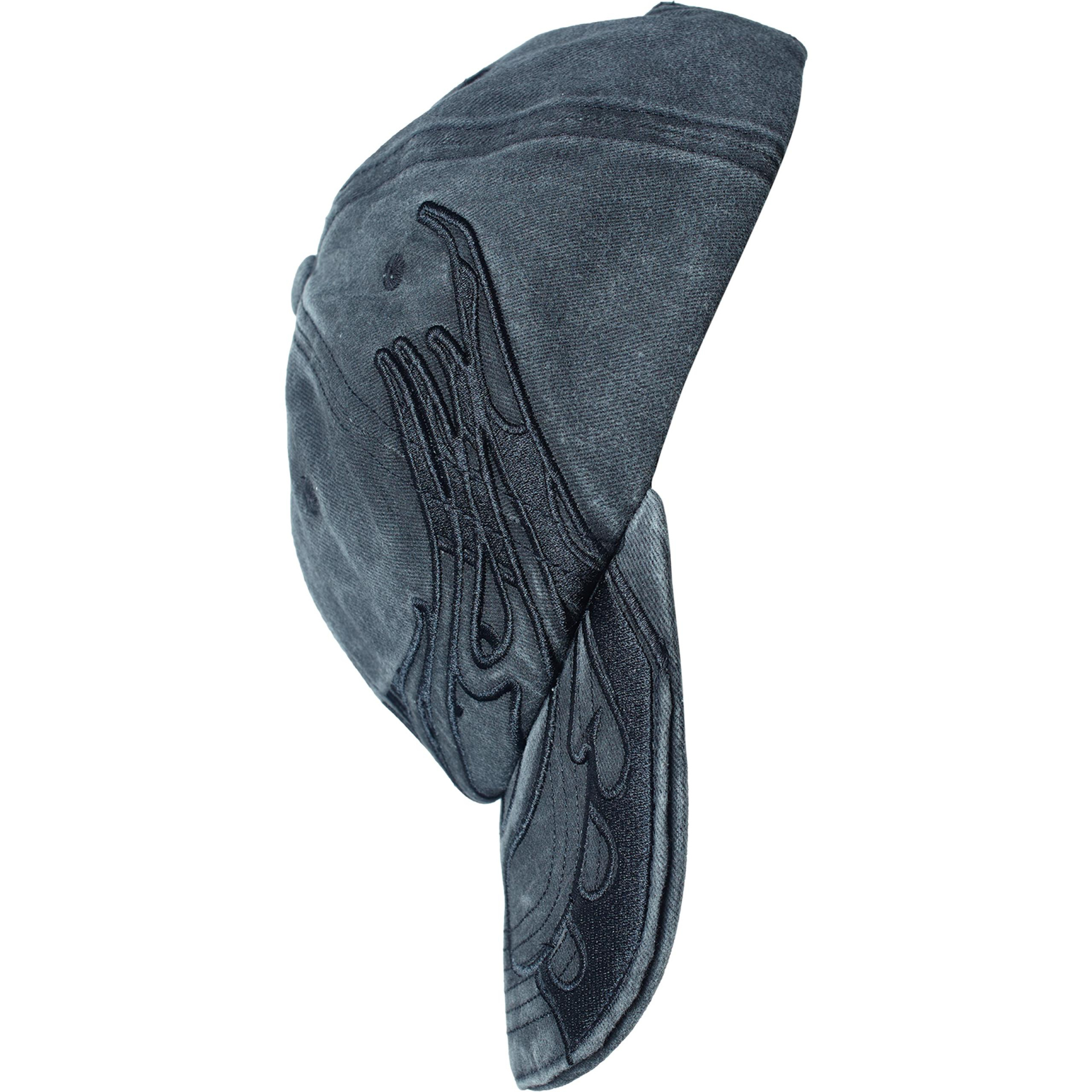 VETEMENTS Flame logo denim cap