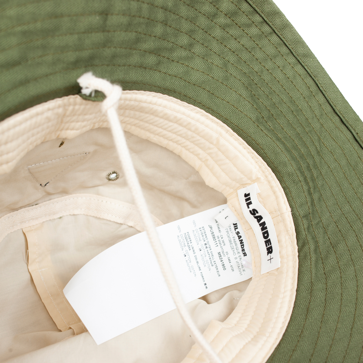 Jil Sander Wide-brimmed bucket hat