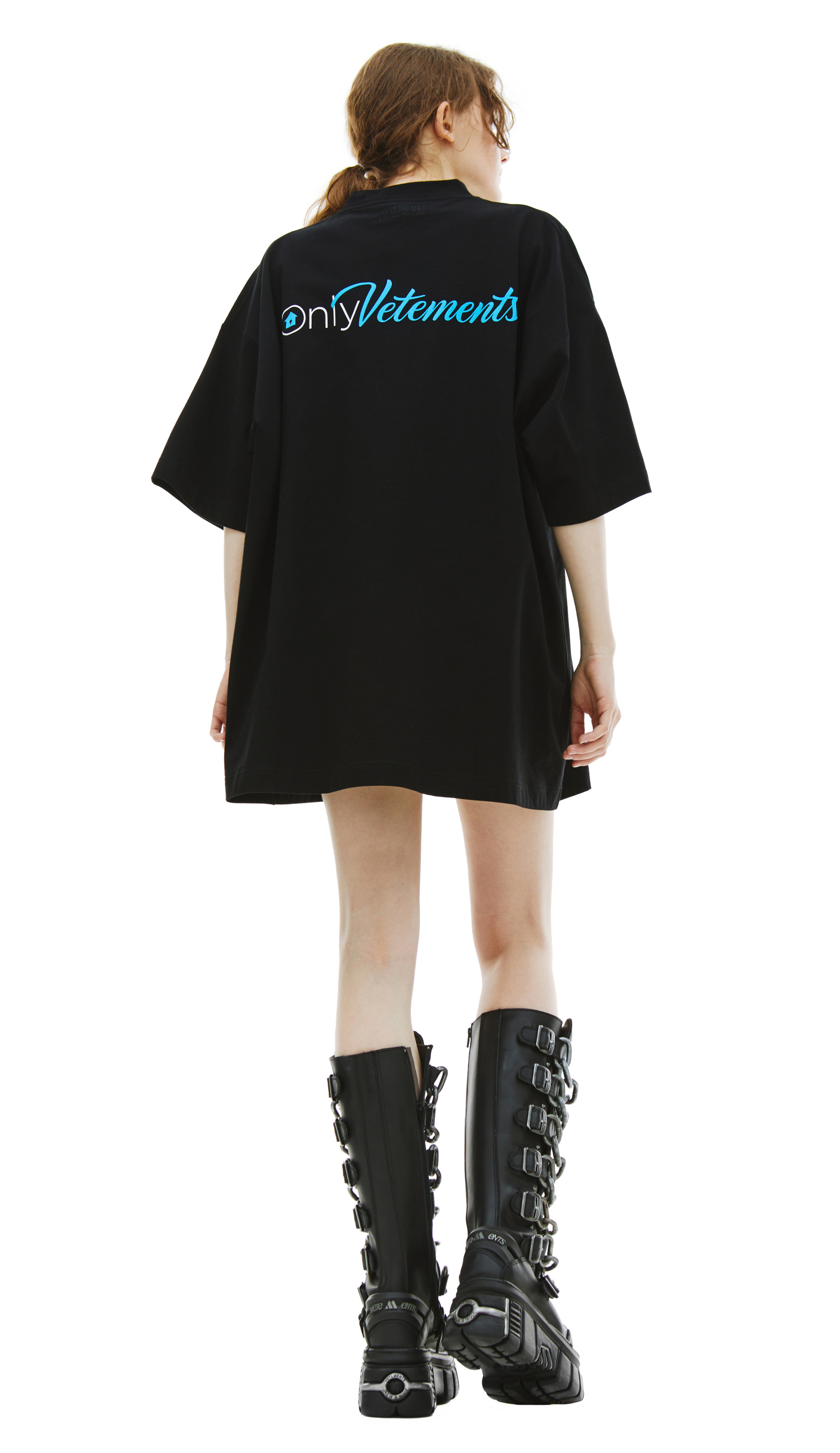 VETEMENTS Black \'Only Vetements\' T-Shirt