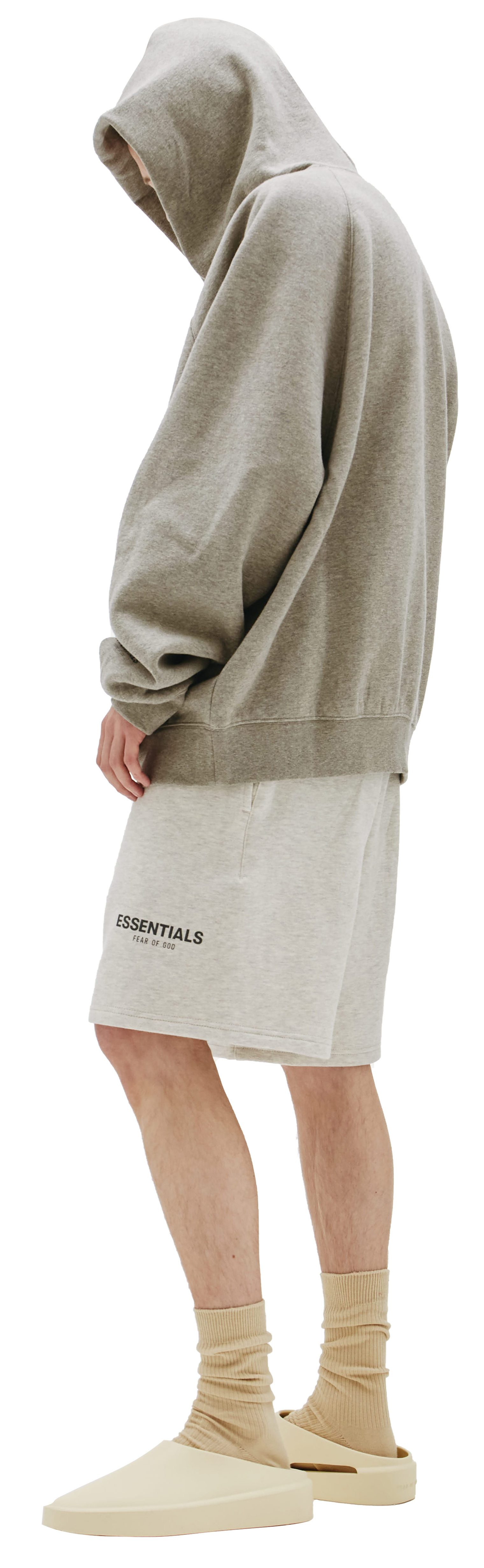 Fear of God Essentials Хлопковое худи с логотипом