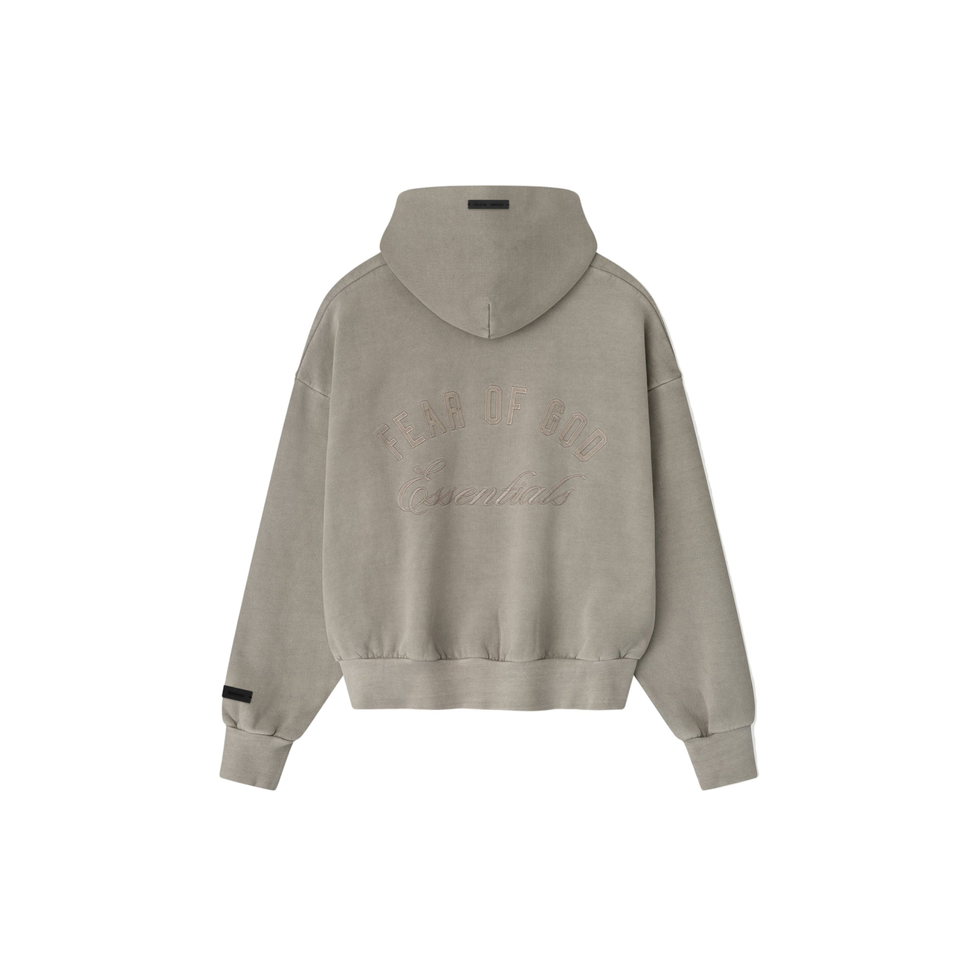 Fear of God Essentials Embroidered Classic Full Zip Hoodie