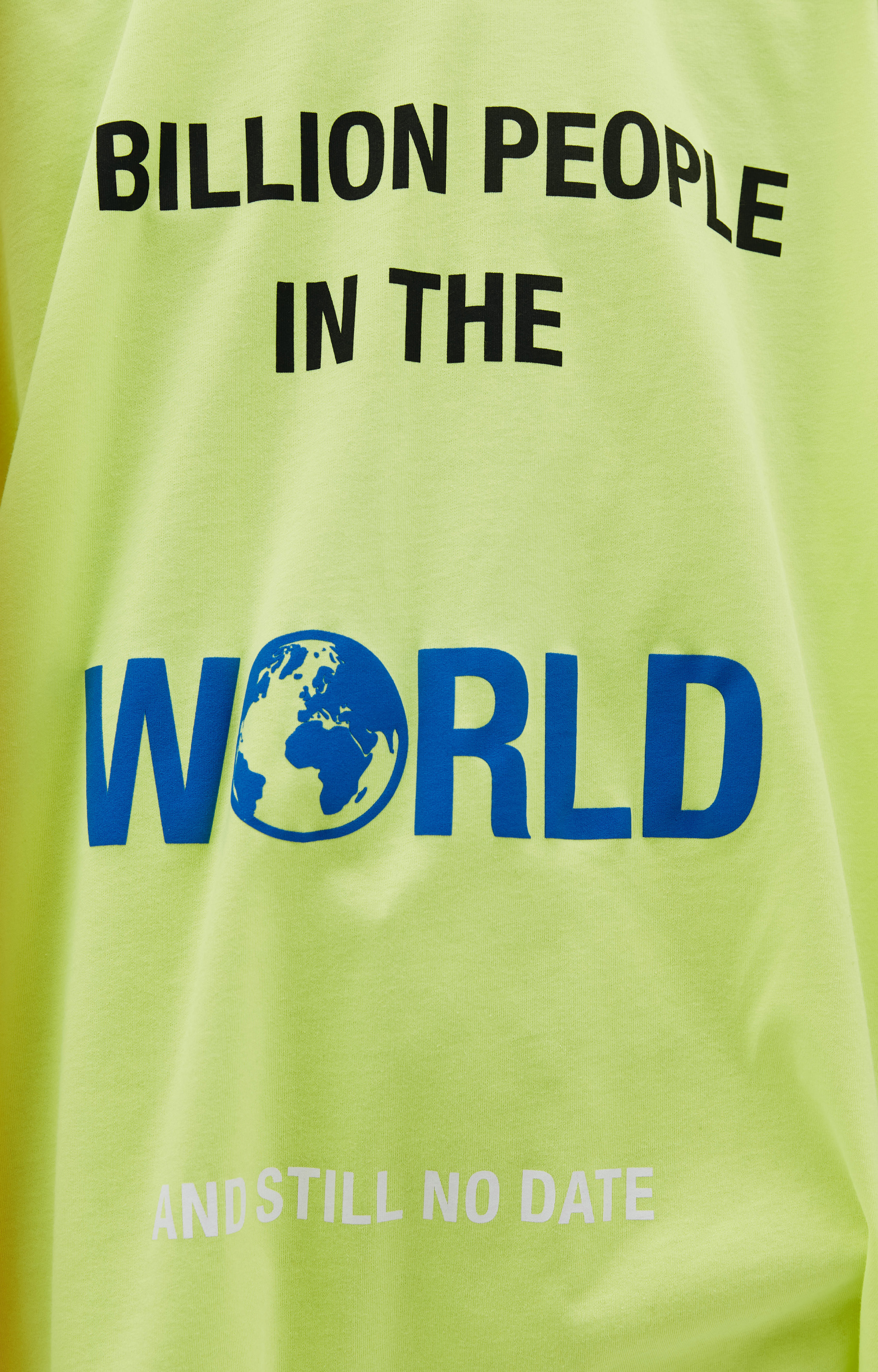 VETEMENTS Neon Oversized t-shirt with print