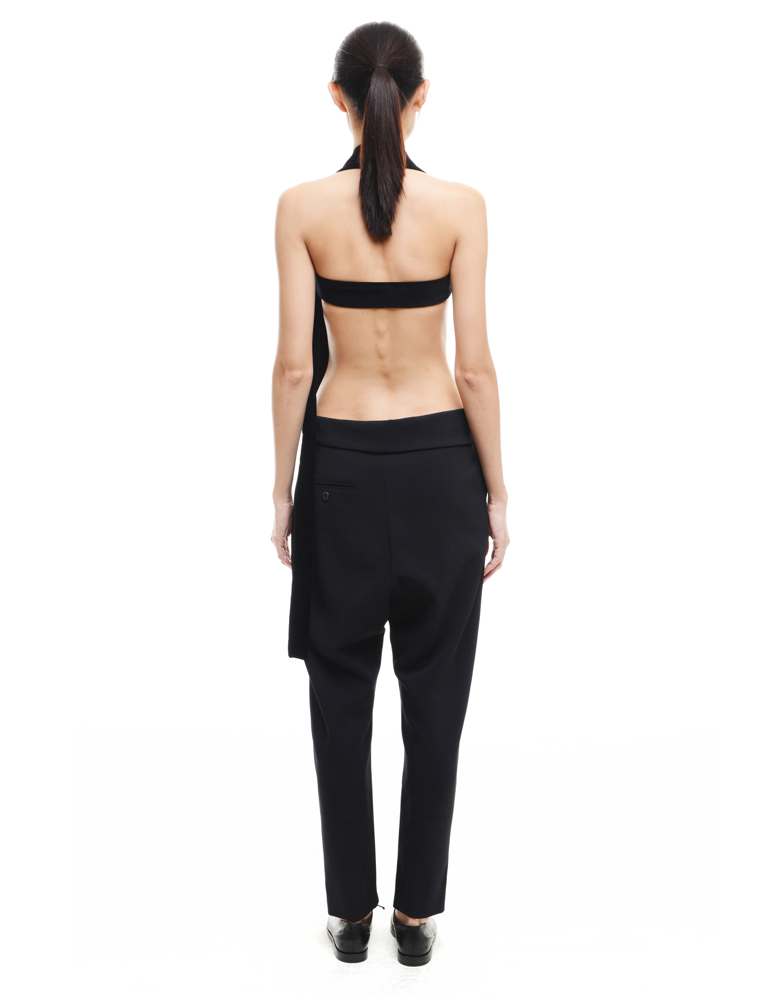 Damir Doma Polyester and velvet jumpsuit