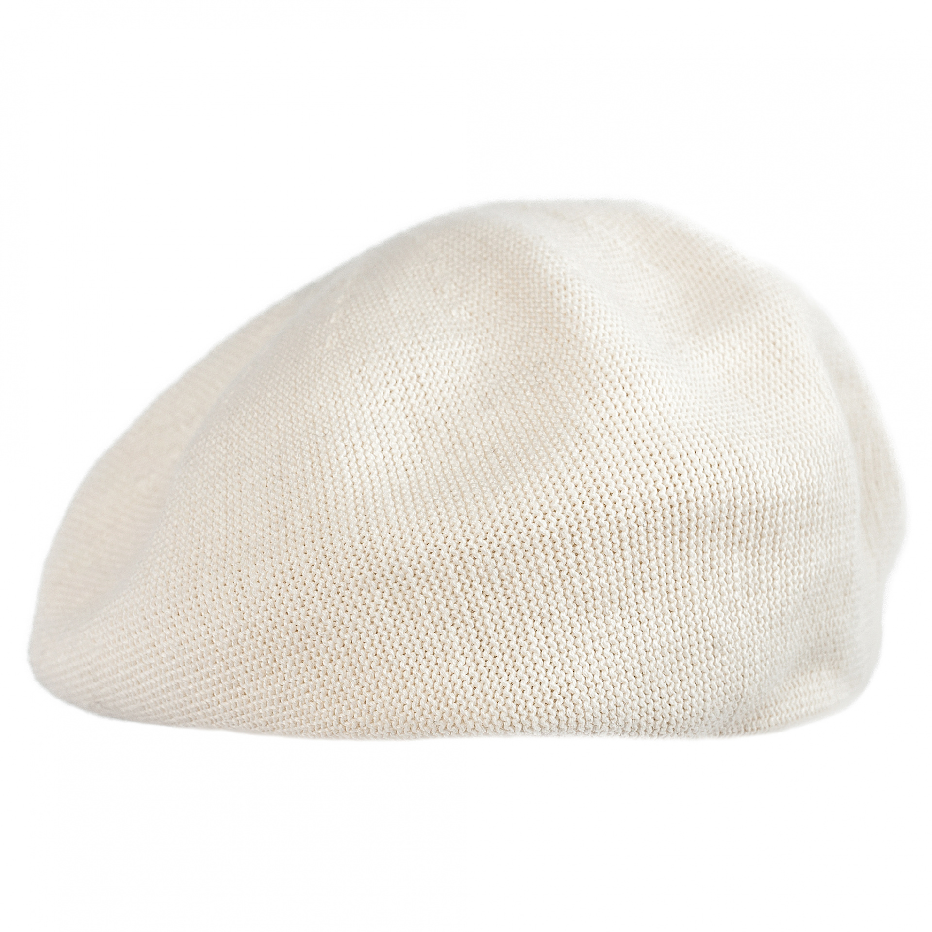 women white ivory cotton beret 