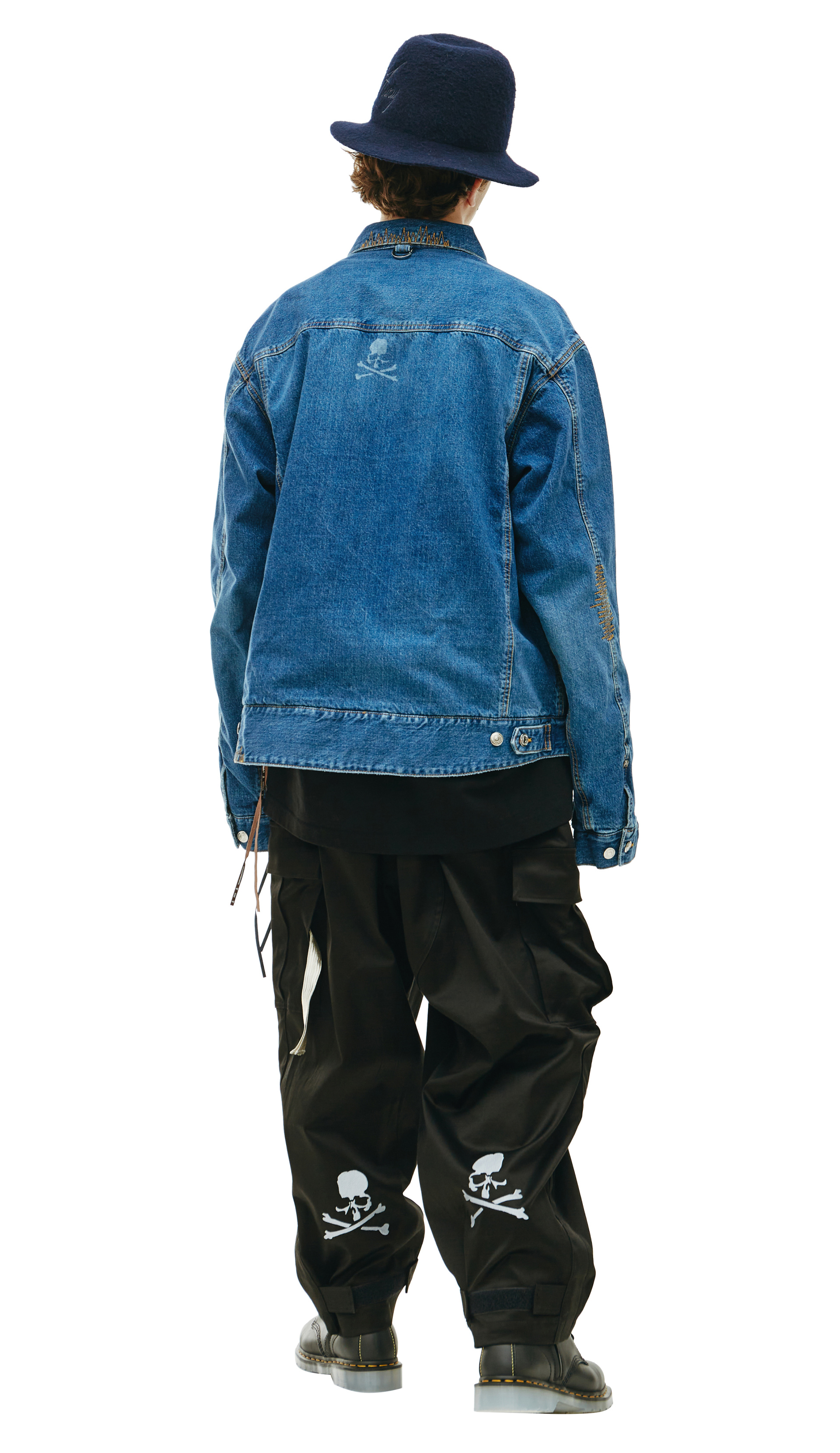 Mastermind WORLD Denim jacket with pockets