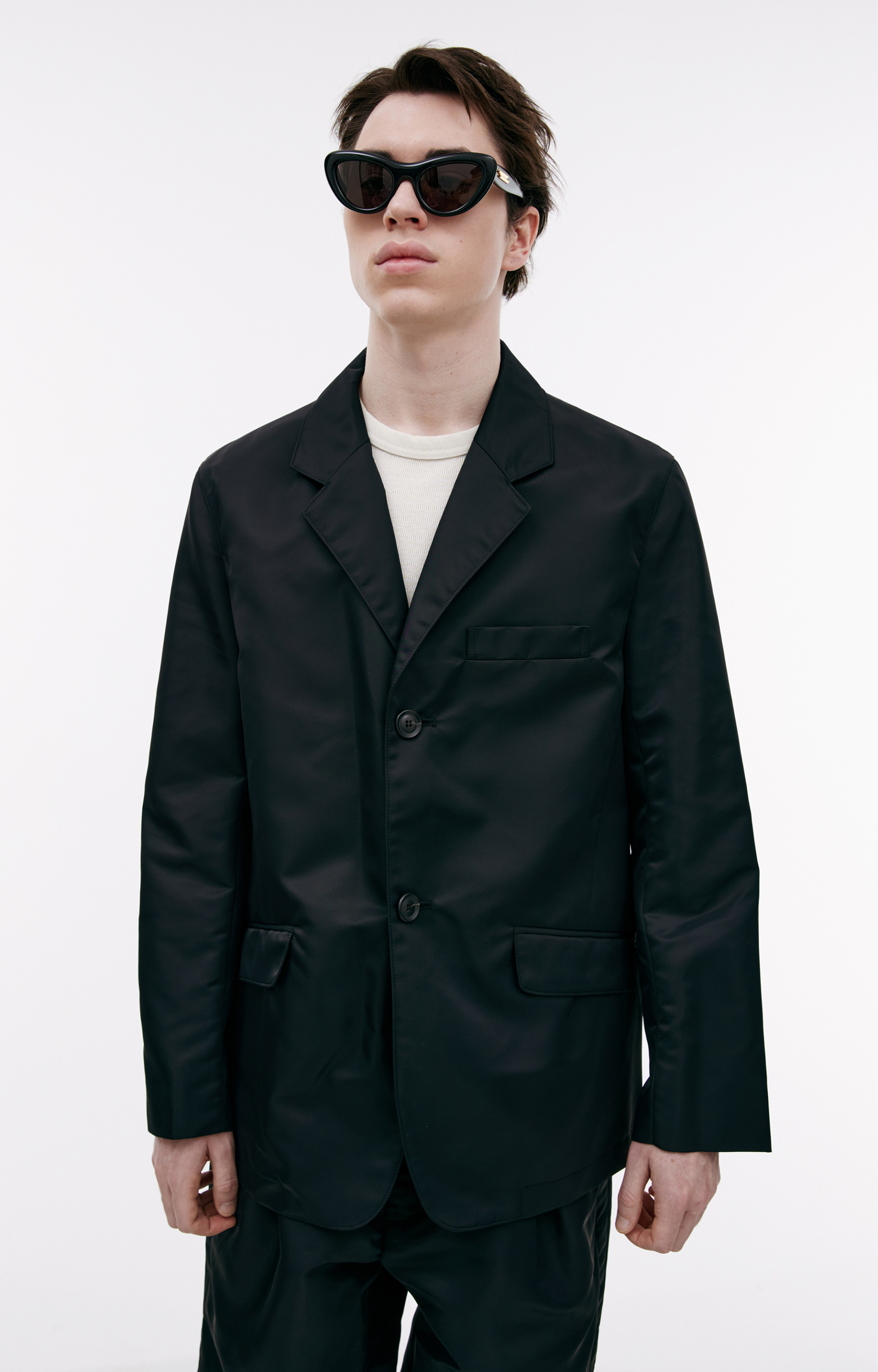 LOUIS GABRIEL NOUCHI Single-breasted jacket with buttons