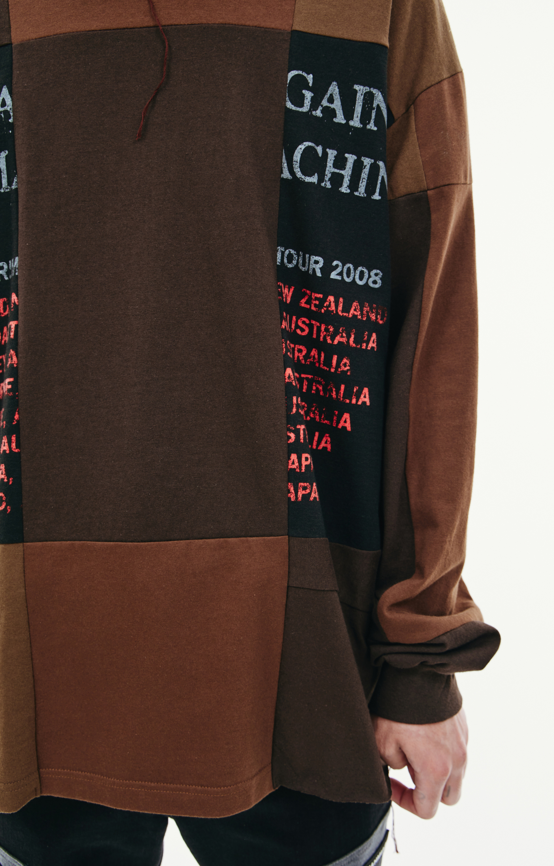 Children of the discordance Patchwork long sleeve t-shirt