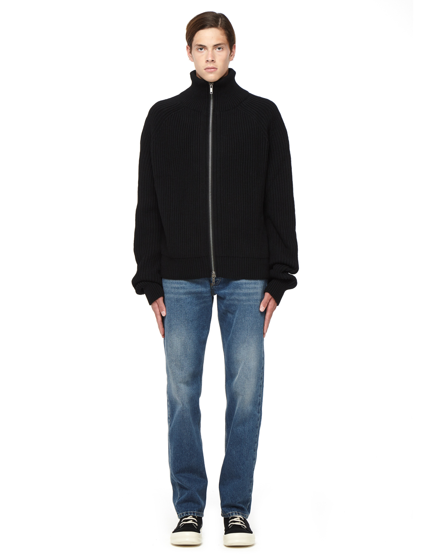 Haider Ackermann Кардиган крупной вязки на молнии