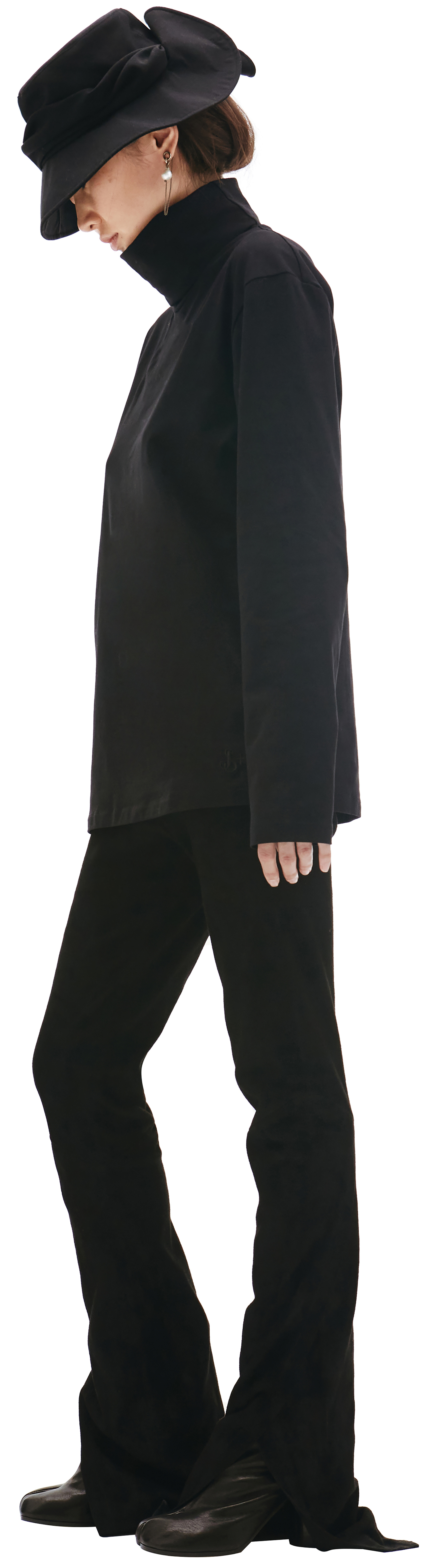 Jil Sander Basic Black Turtleneck