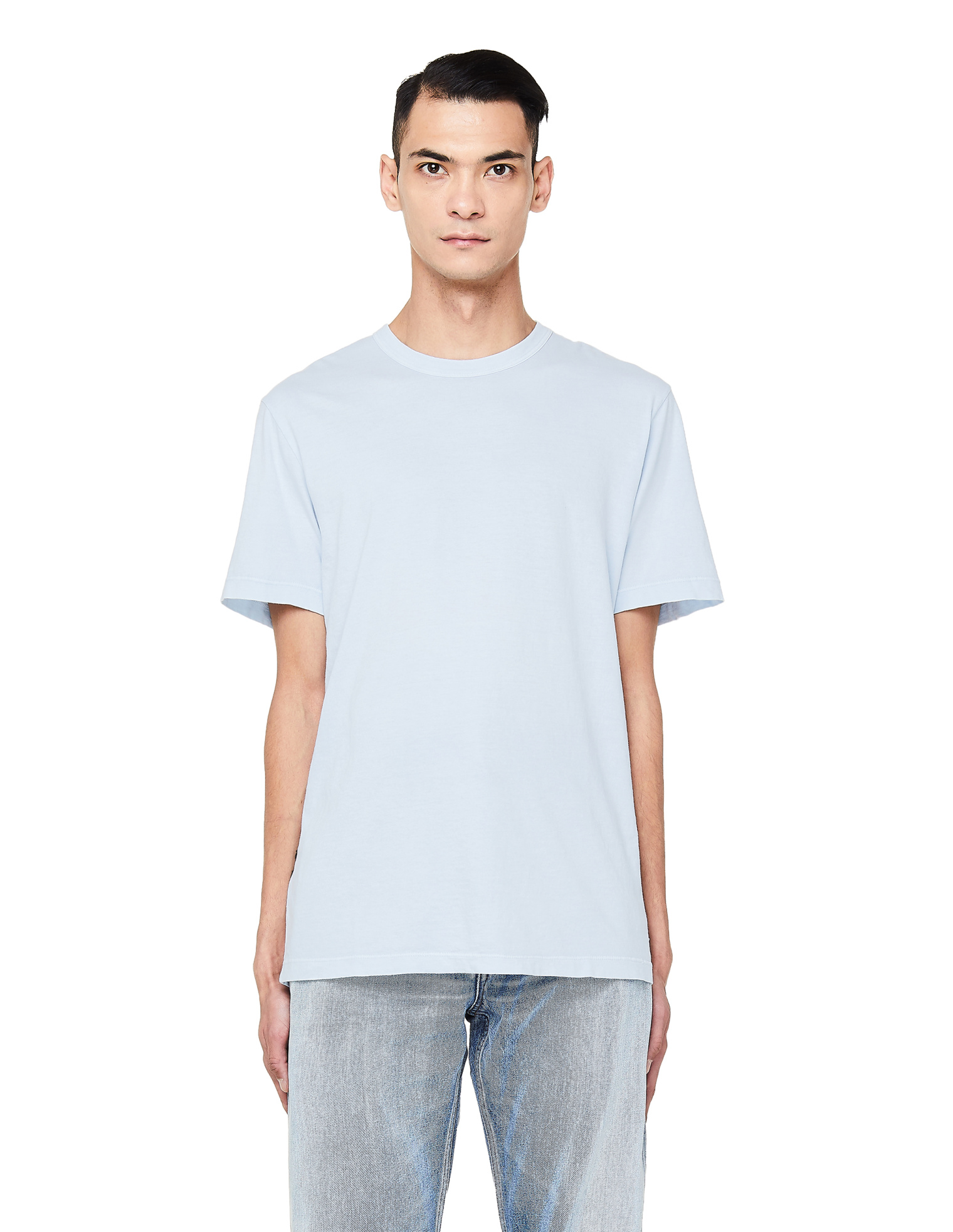 James Perse Light Blue Cotton T-Shirt