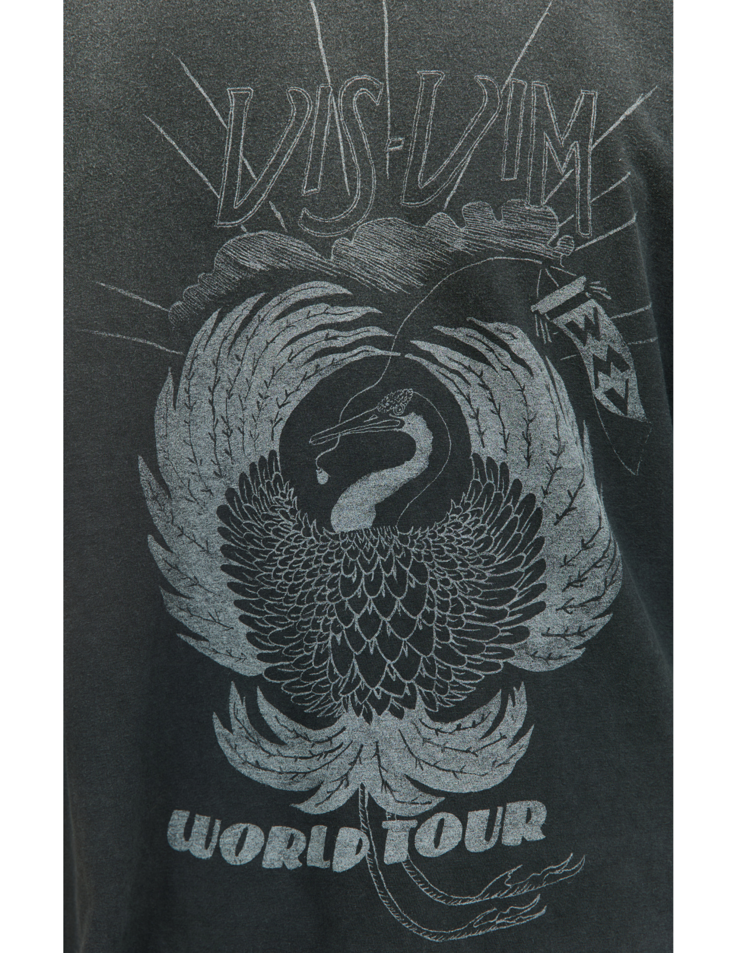 visvim World Tour сotton t-shirt