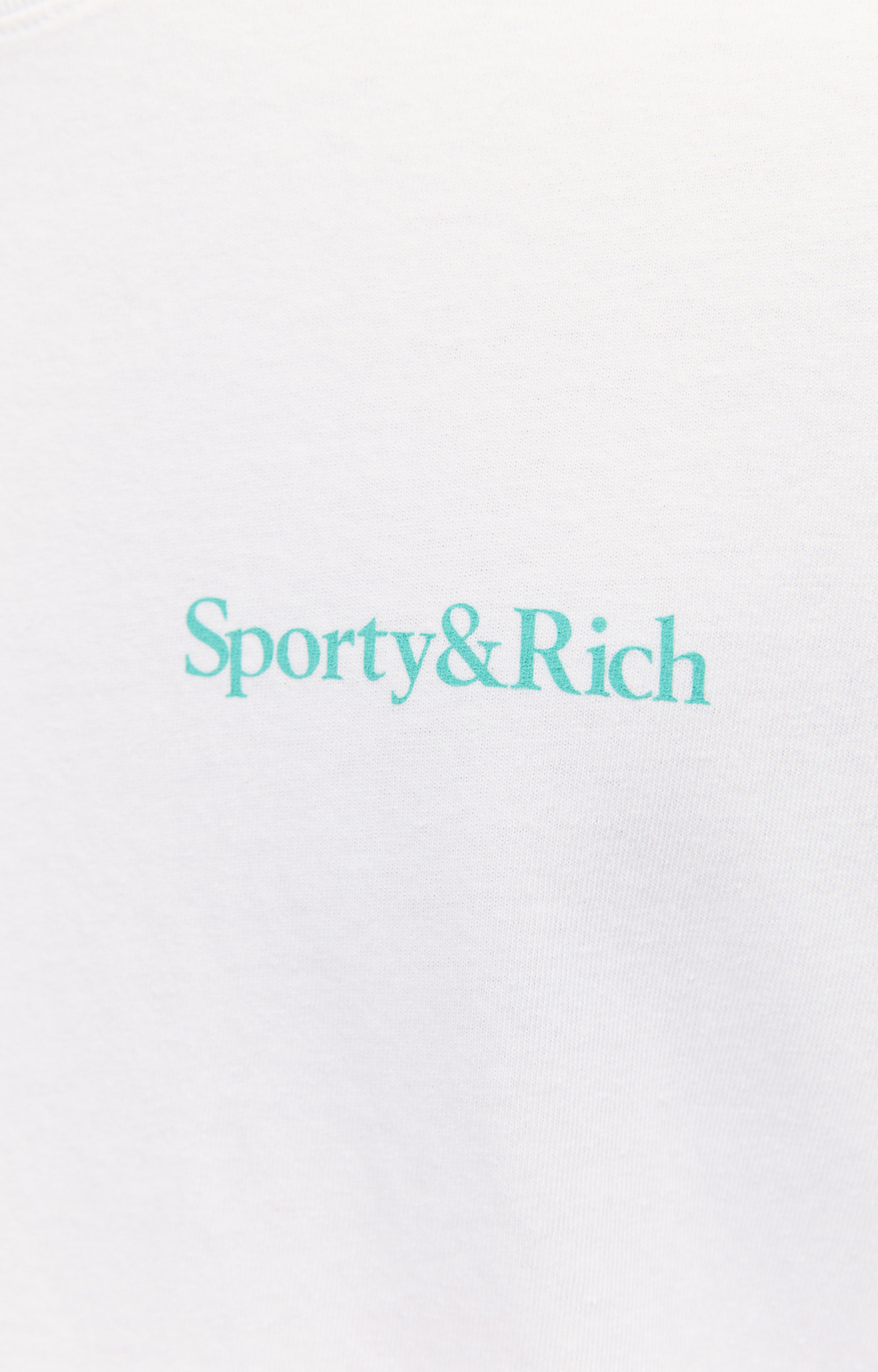 SPORTY & RICH \'Eat more veggies\' printed t-shirt